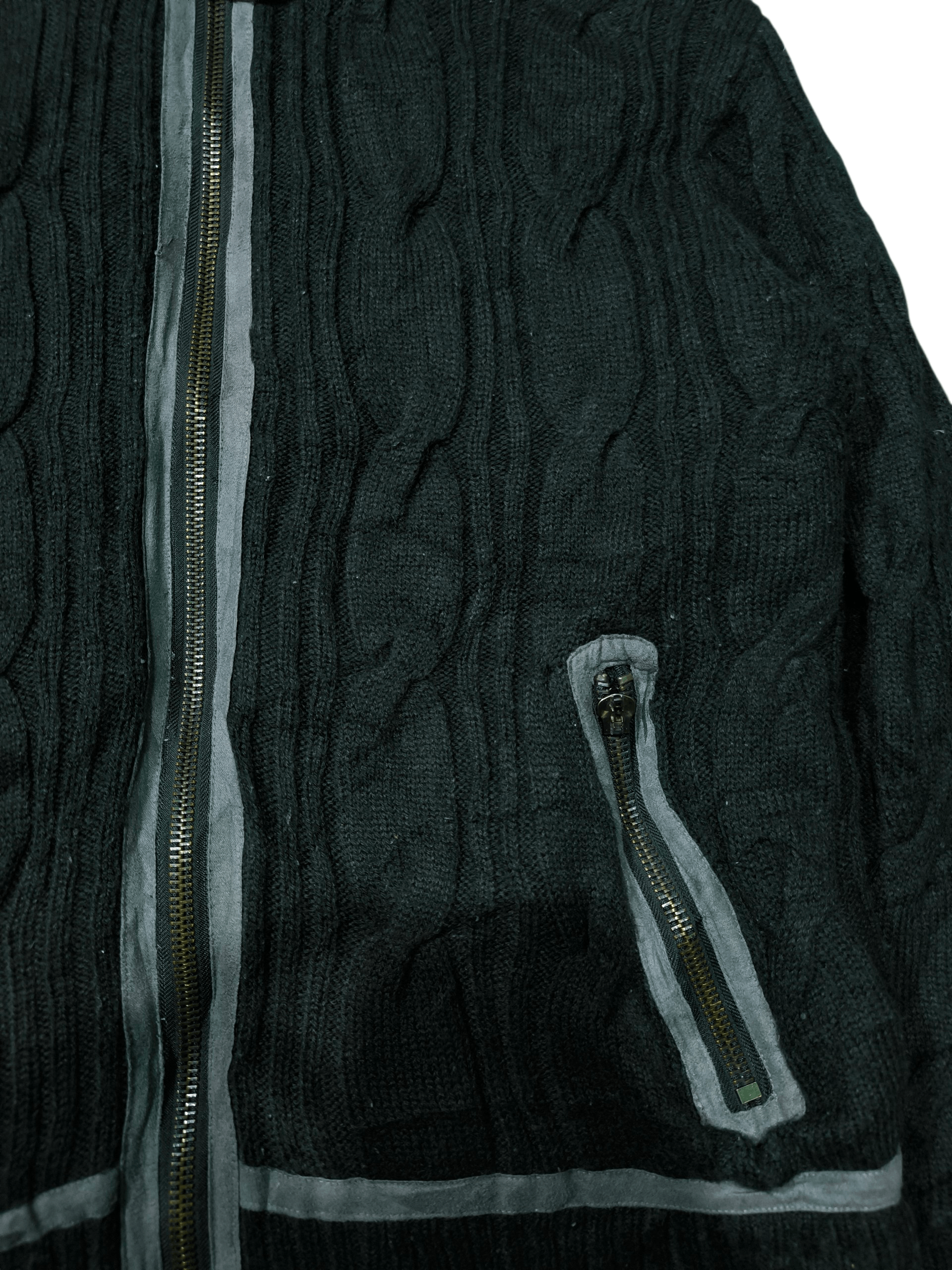 14th Addiction 2000s Fur Cable Jacket if Six Was Nine Style Size US L / EU 52-54 / 3 - 4 Thumbnail