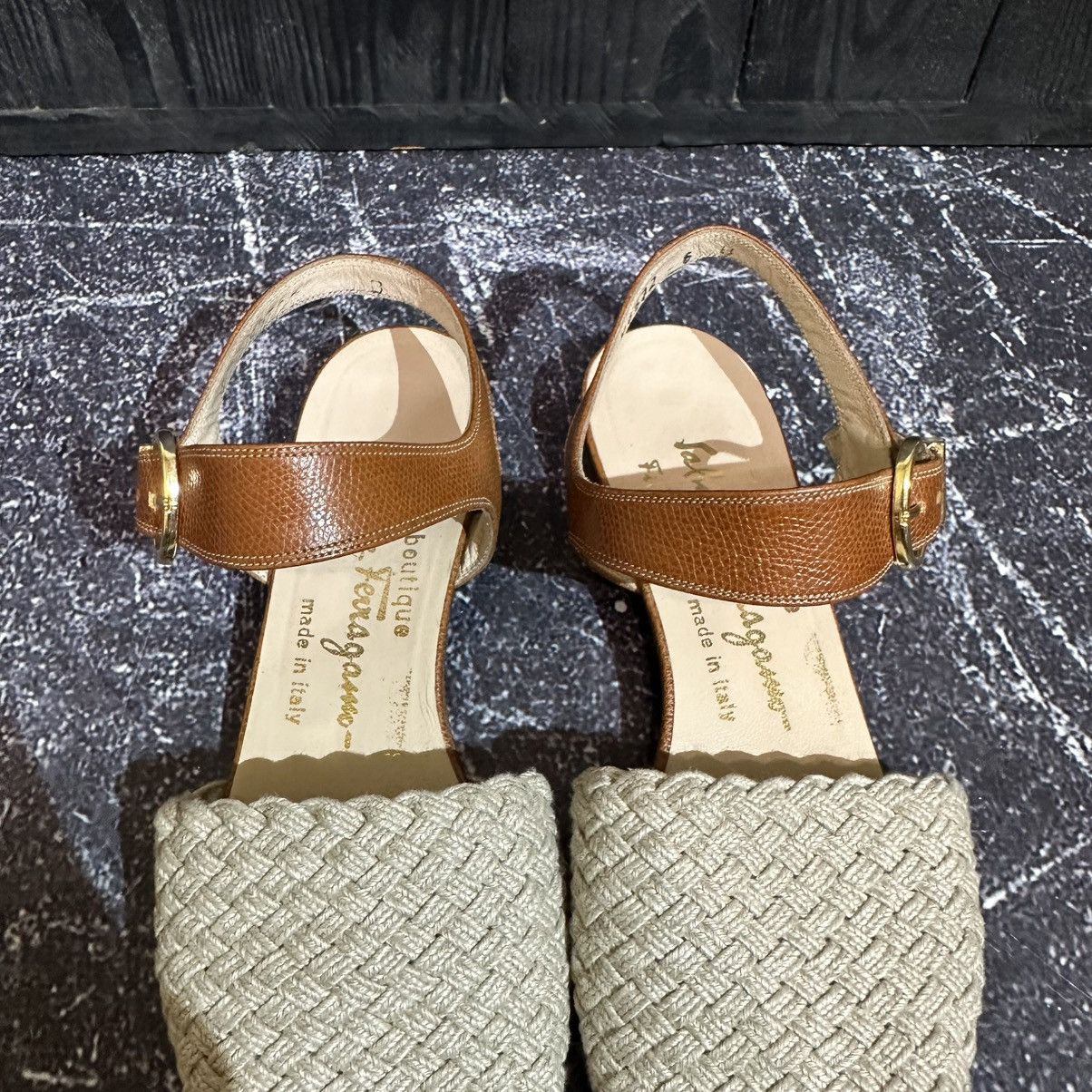 Salvatore Ferragamo Salvatore Ferragamo Women’s Leather Sandals Flats Size 6 Size US 6 / IT 36 - 9 Thumbnail