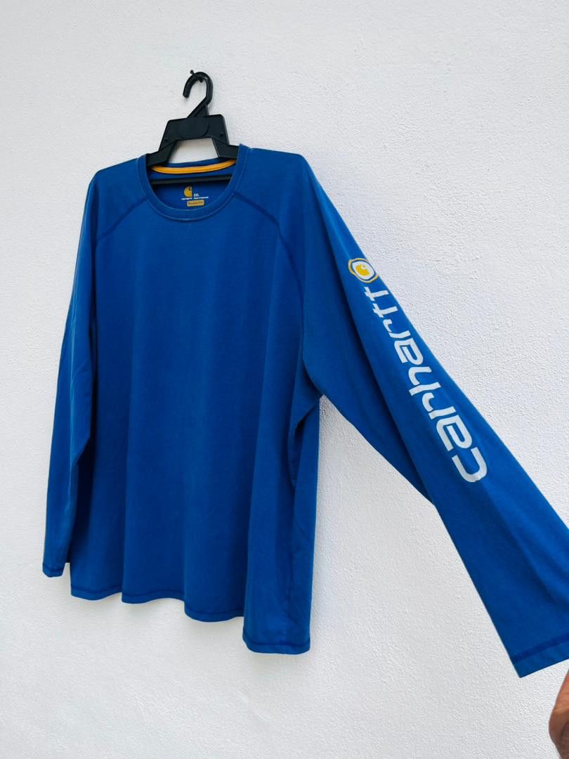 Carhartt × Japanese Brand Vintage Carhatt Streetwear Fashion Style Long Sleeve Size US XXL / EU 58 / 5 - 4 Thumbnail