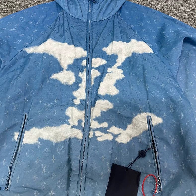 Louis Vuitton Louis Vuitton Sky Blue Hooded Jacket-2507 Size US M / EU 48-50 / 2 - 4 Thumbnail