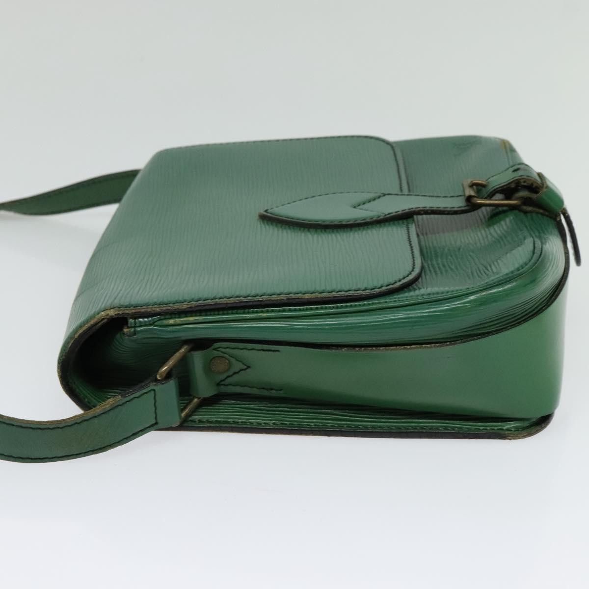Louis Vuitton LOUIS VUITTON Epi Cartouchiere MM Shoulder Bag Green M52244 Size ONE SIZE - 3 Thumbnail