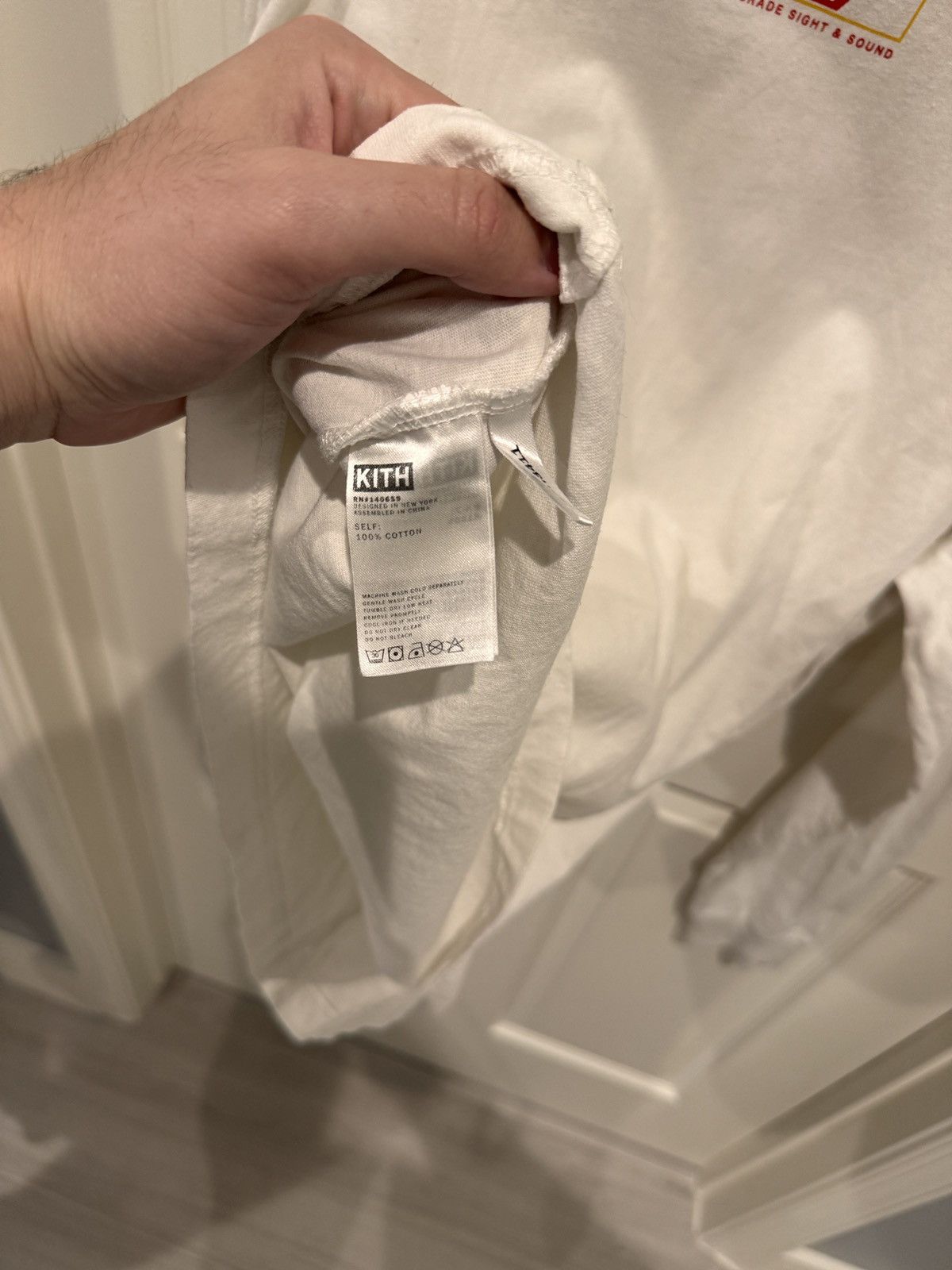 Kith Kith Sight & Sound White Longsleeve Tee size M Size US M / EU 48-50 / 2 - 10 Thumbnail