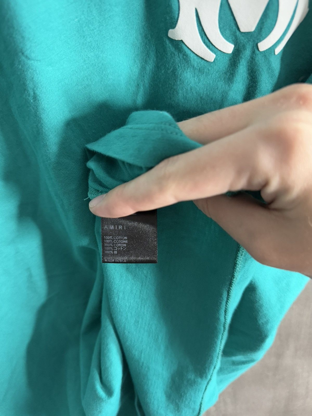 Amiri Amiri Logo T shirt Size US S / EU 44-46 / 1 - 6 Thumbnail