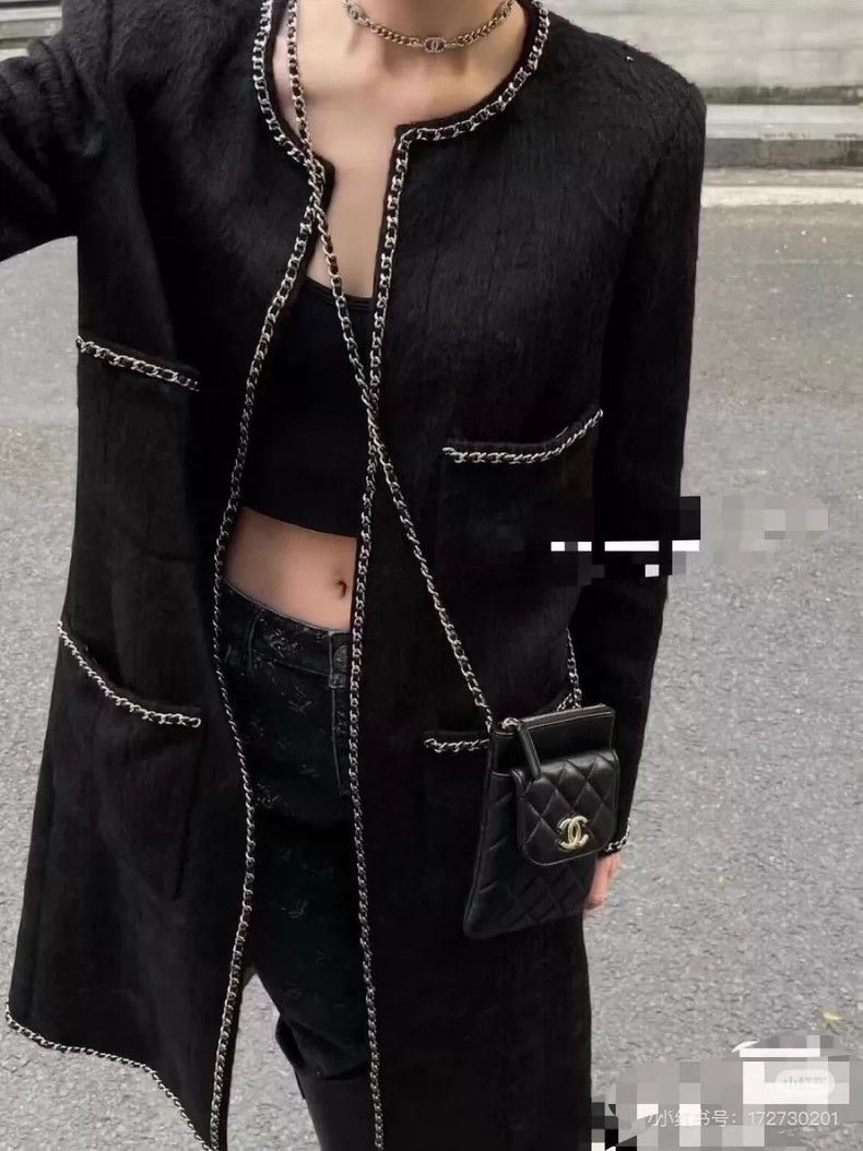 Chanel Chanel 19B black horse fur chain coat 2504-Nextarrow Size XXS / US 00 / IT 34 - 7 Thumbnail