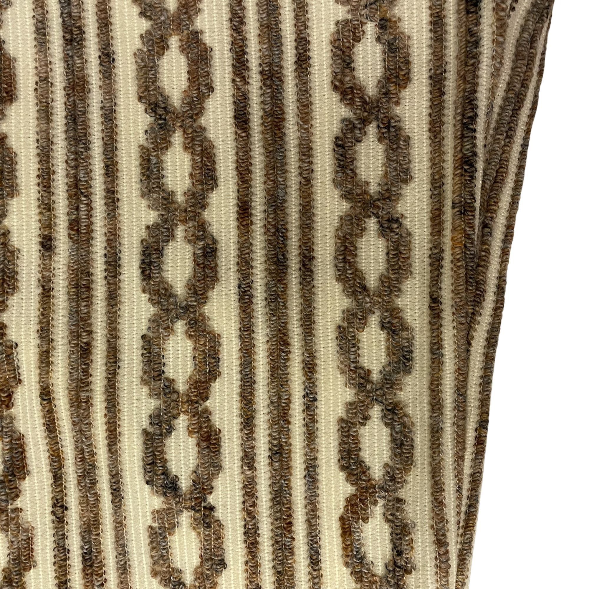 Other NOS Vtg MOD THICK Wool Carpet A Line Flared Striped Skirt Size 26" / US 2 / IT 38 - 3 Thumbnail