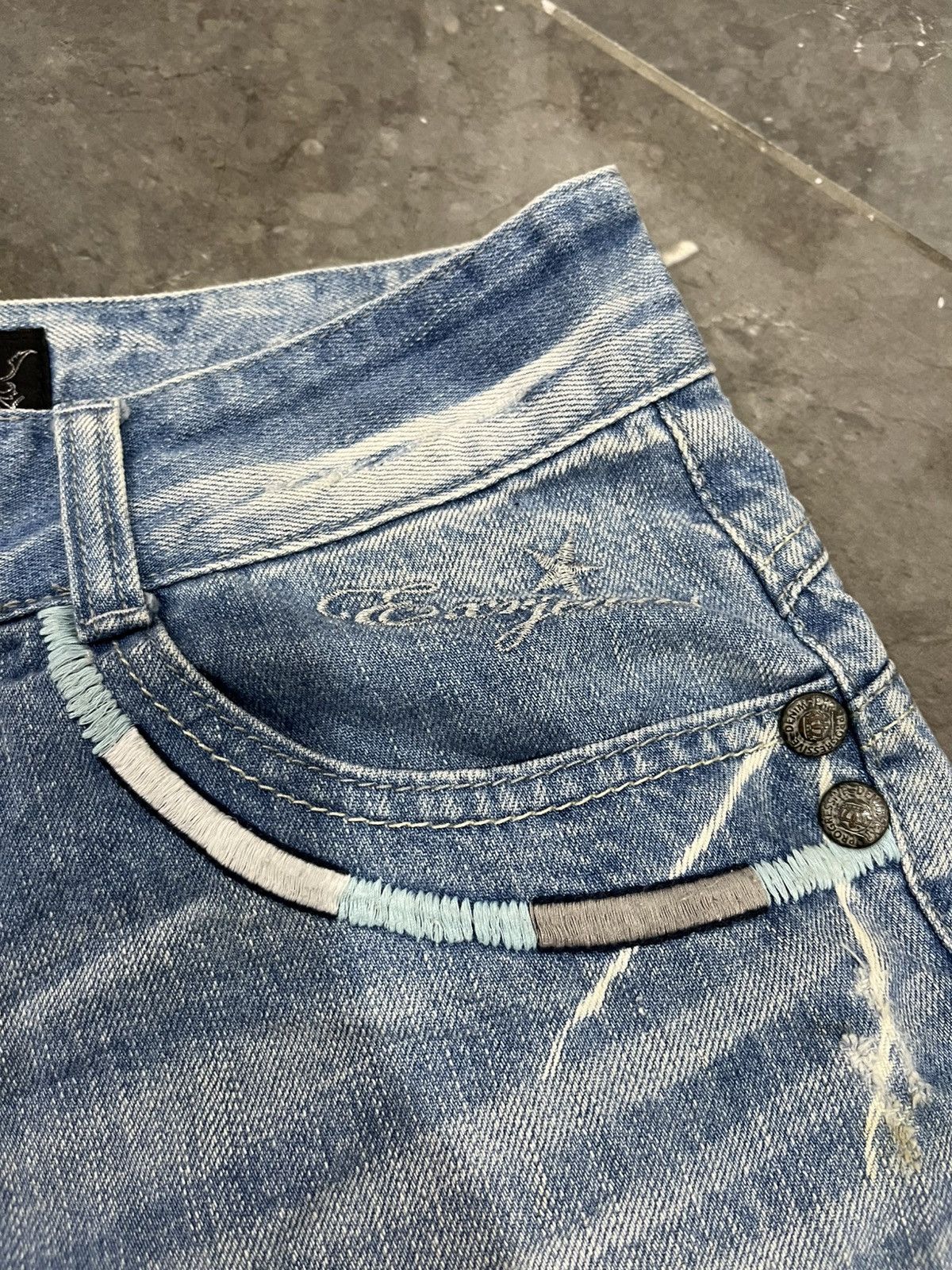 If Six Was Nine × Japanese Brand × Yasuyuki Ishii Exr denim vkei styled Size 31" - 4 Thumbnail