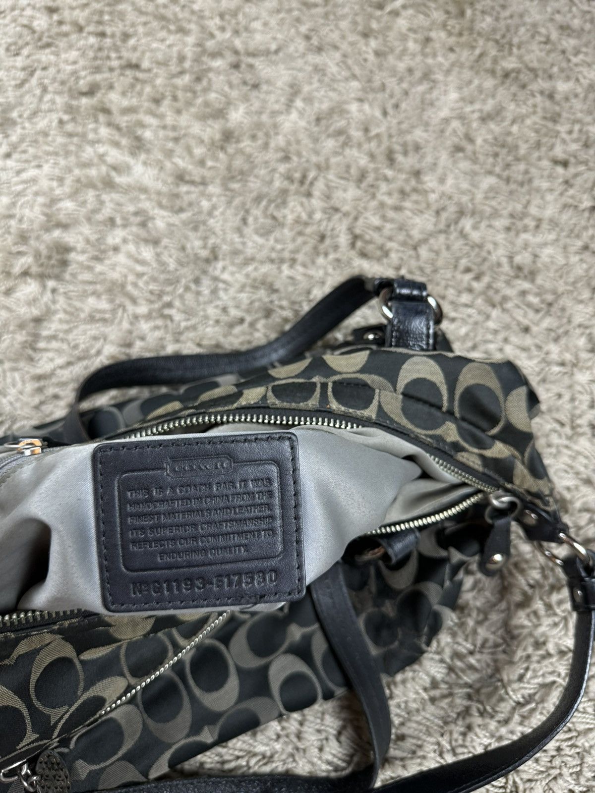 Coach Shoulder bag Coach y2k monogram original casual item Size ONE SIZE - 5 Thumbnail