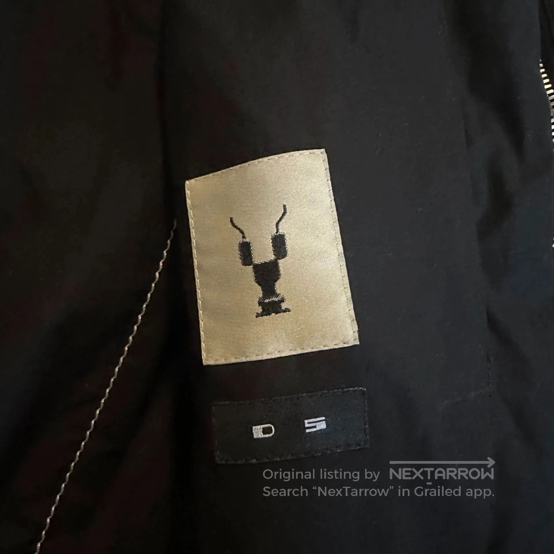 Rick Owens Rick Owens RO Drkshdw MA-1 Pilot Jacket. Size US XS / EU 42 / 0 - 5 Thumbnail