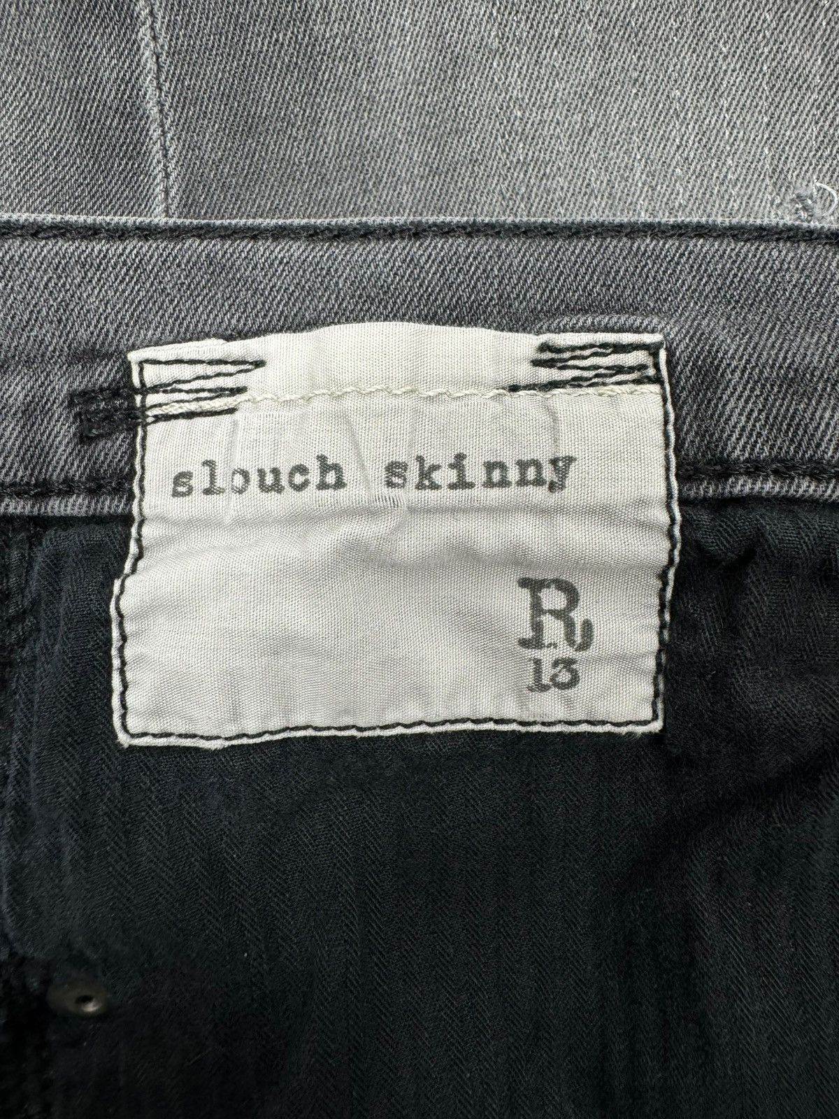 R13 R13 Slouch Skinny Jeans size 28 Size 28" / US 6 / IT 42 - 18 Thumbnail