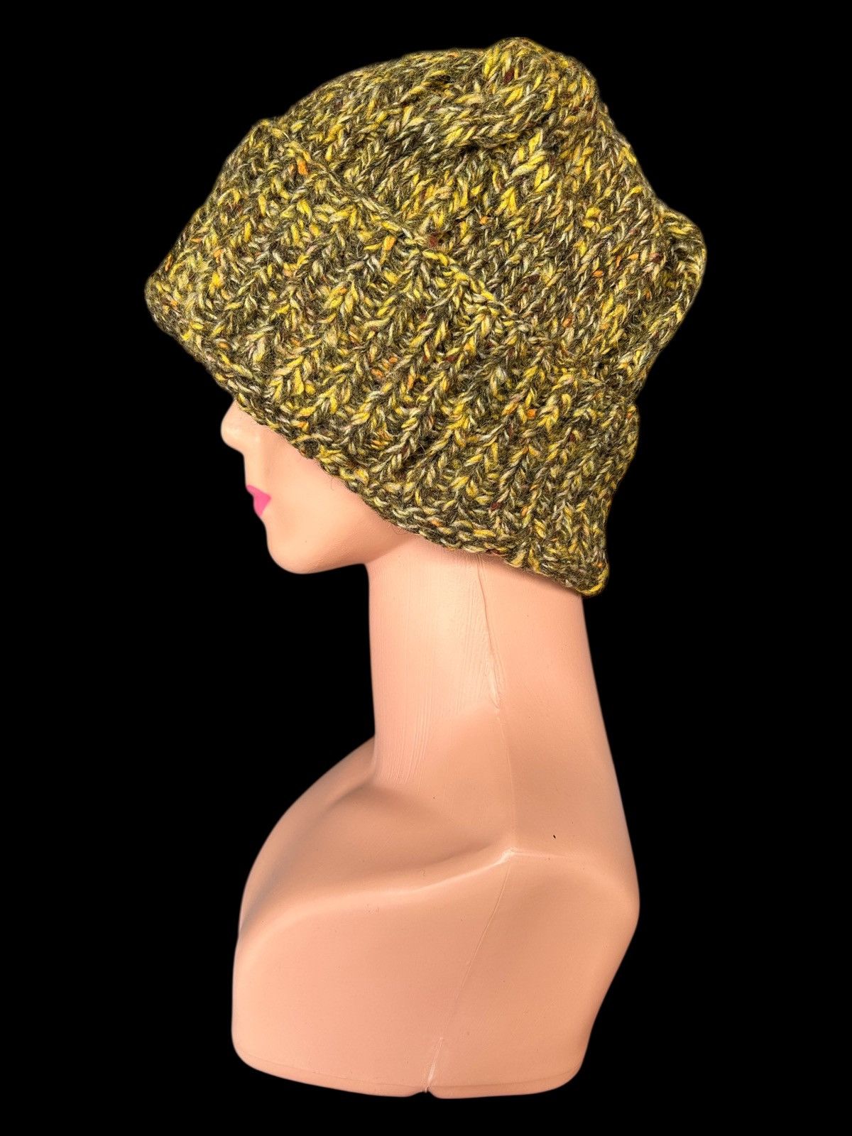 Kapital Crochet Knitted Handmade big Beanie Hats Size ONE SIZE - 1 Thumbnail