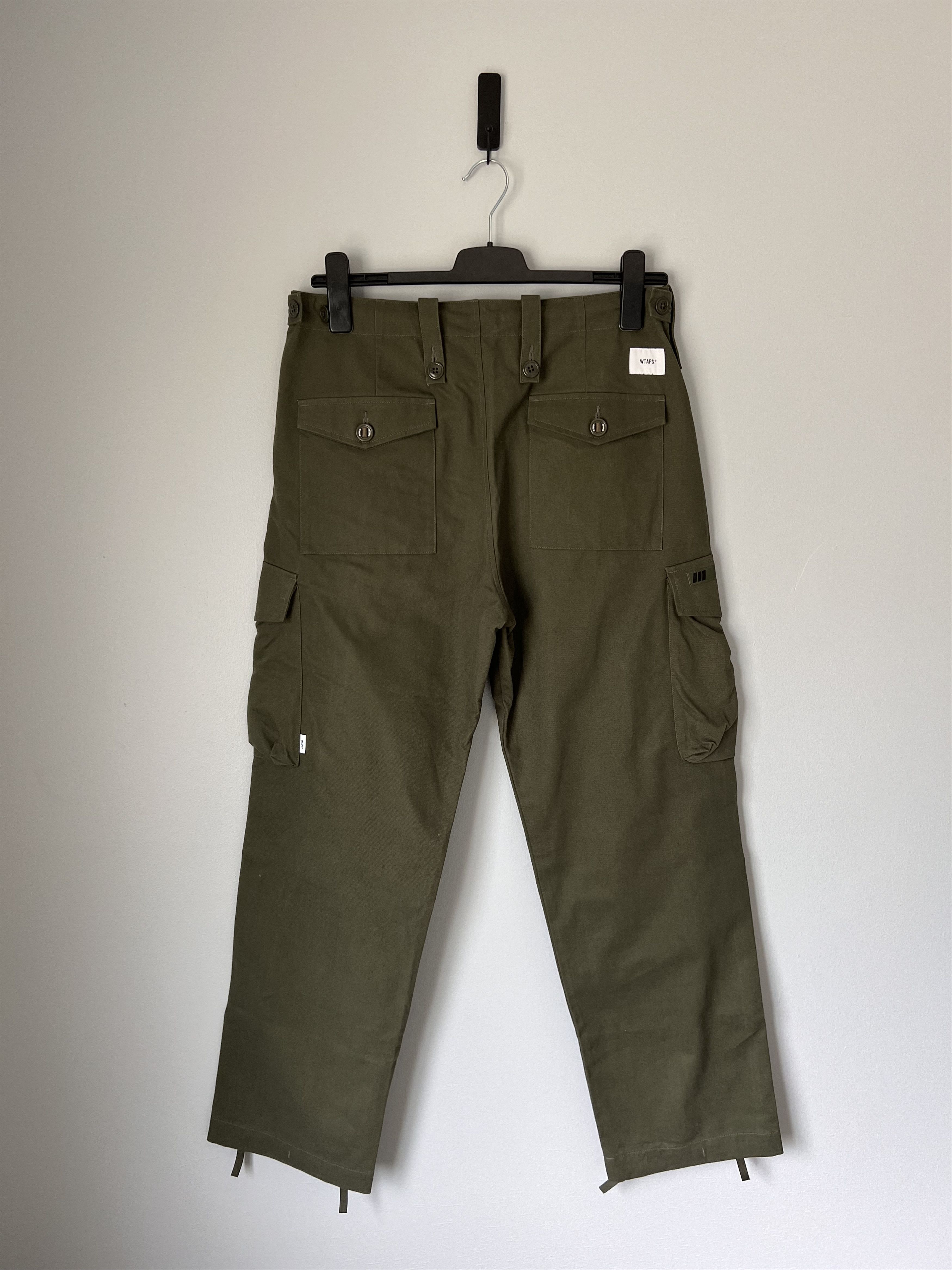 Wtaps WTAPS Milt2001 Cargo Pants in Olive Green Size US 34 / EU 50 - 5 Thumbnail