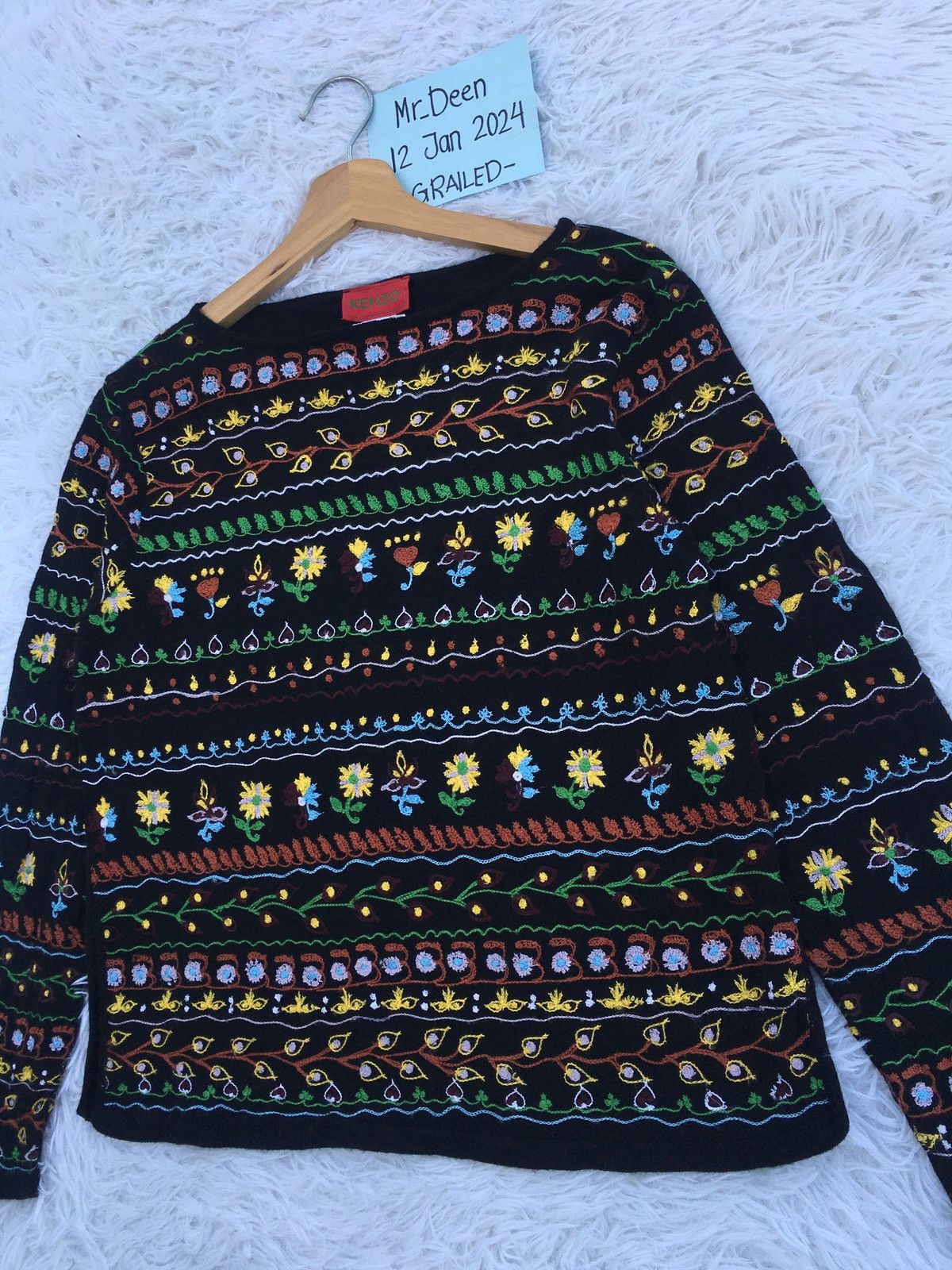 Kenzo Rare Vintage KENZO Knitwear/ Sweater Size S / US 4 / IT 40 - 7 Thumbnail