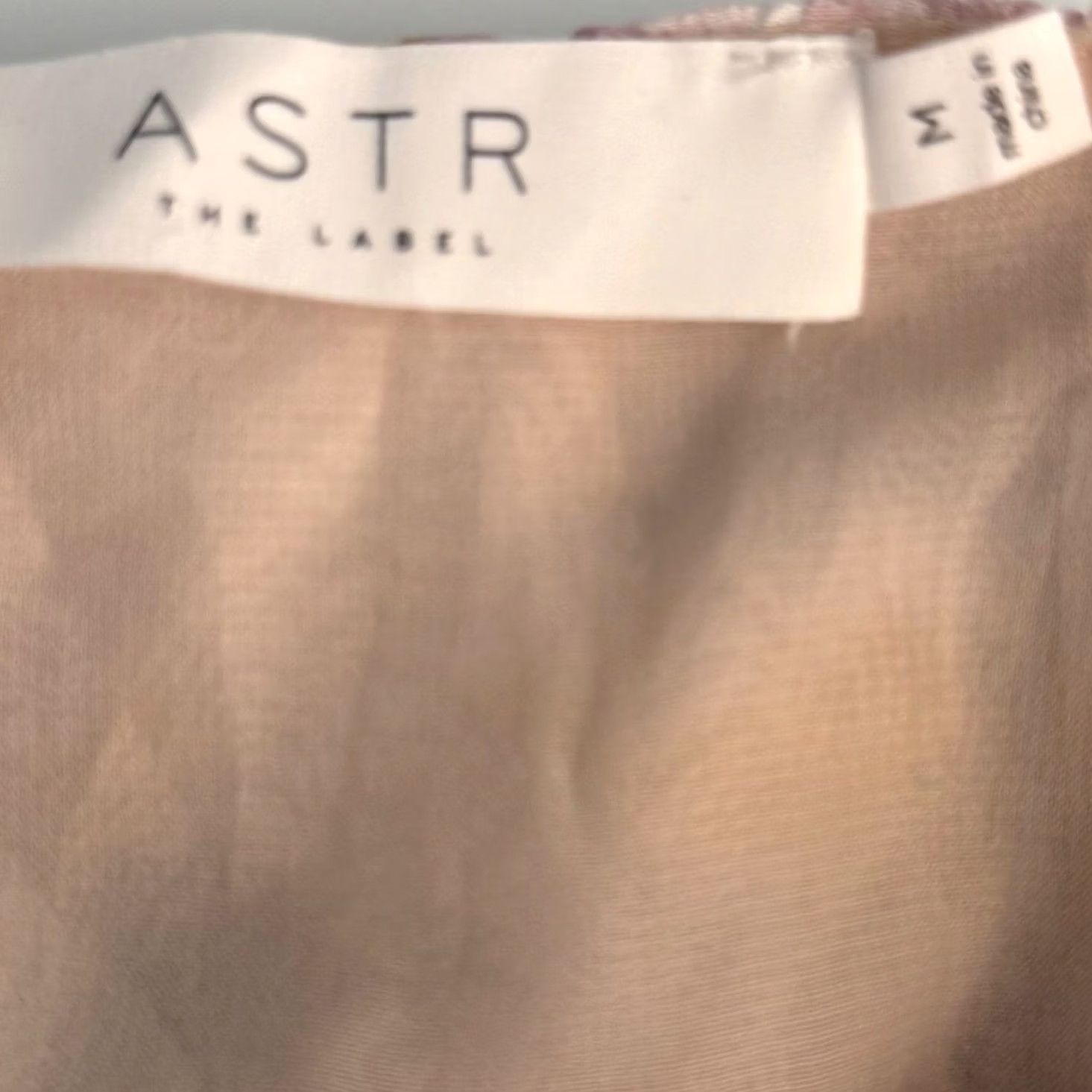 ASTR The Label VINTAGE Mon Cheri Dress M Mini Yellow Tie Dye Tie Shoulder Boho Cottagecore GUC Size M / US 6-8 / IT 42-44 - 7 Thumbnail