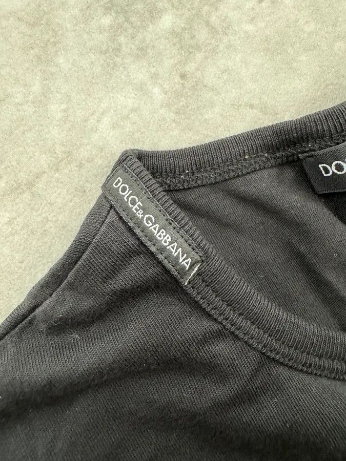 Dolce & Gabbana 2000s Dolce & Gabbana Volcano Black Longsleeves Size US M / EU 48-50 / 2 - 8 Thumbnail