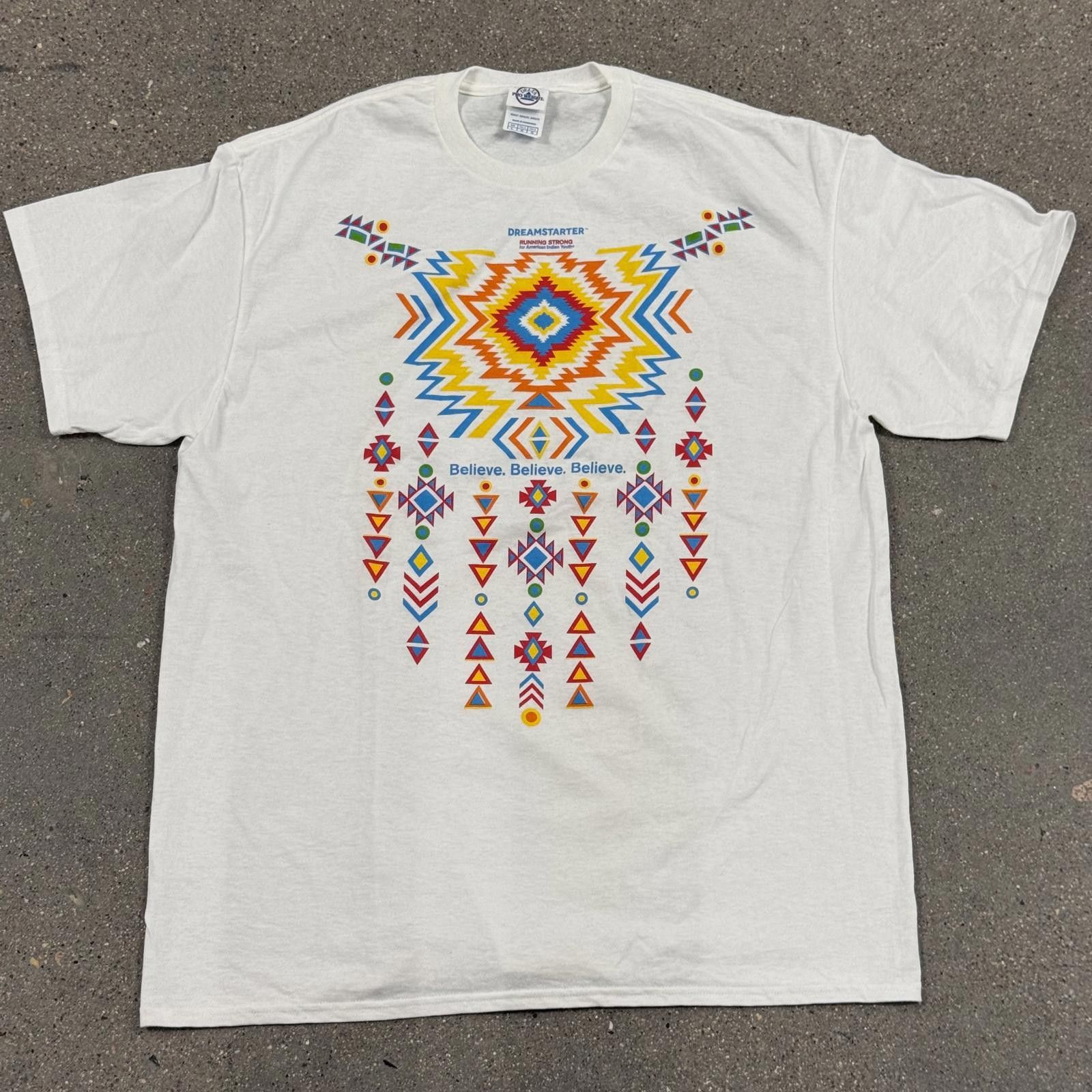 Delta Dreamstarter American Indian Youth Native American T-Shirt Size L / US 10 / IT 46 - 1 Thumbnail