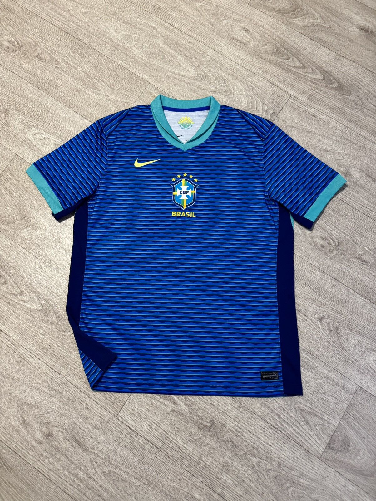 Nike 🔷Nike Brazil 2024 Soccer jersey🔷 Size US XL / EU 56 / 4 - 1 Thumbnail