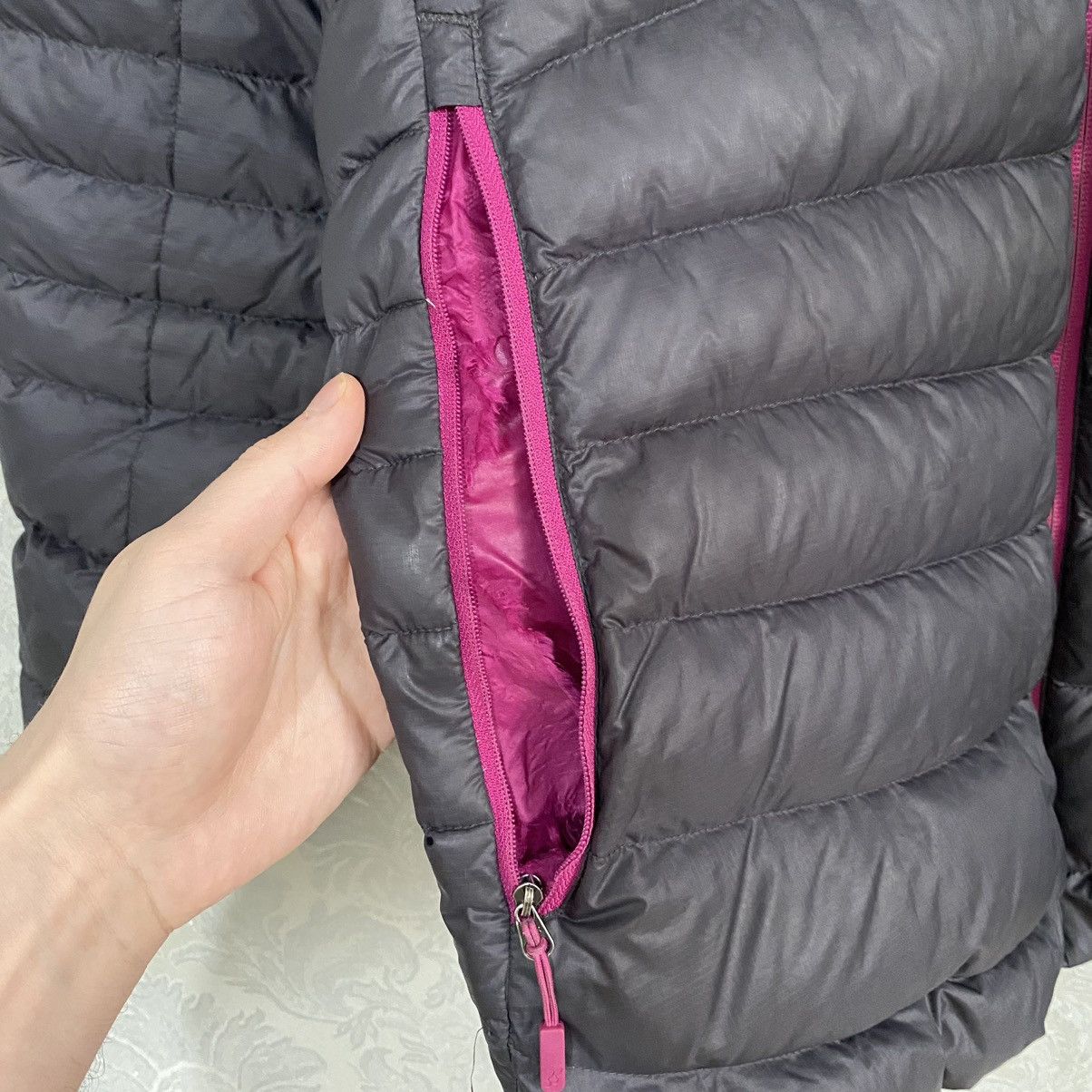 Rab Vintage Rab Women’s Puffer Down Jacket Pertex Microlight XL Size XL / US 12-14 / IT 48-50 - 5 Thumbnail