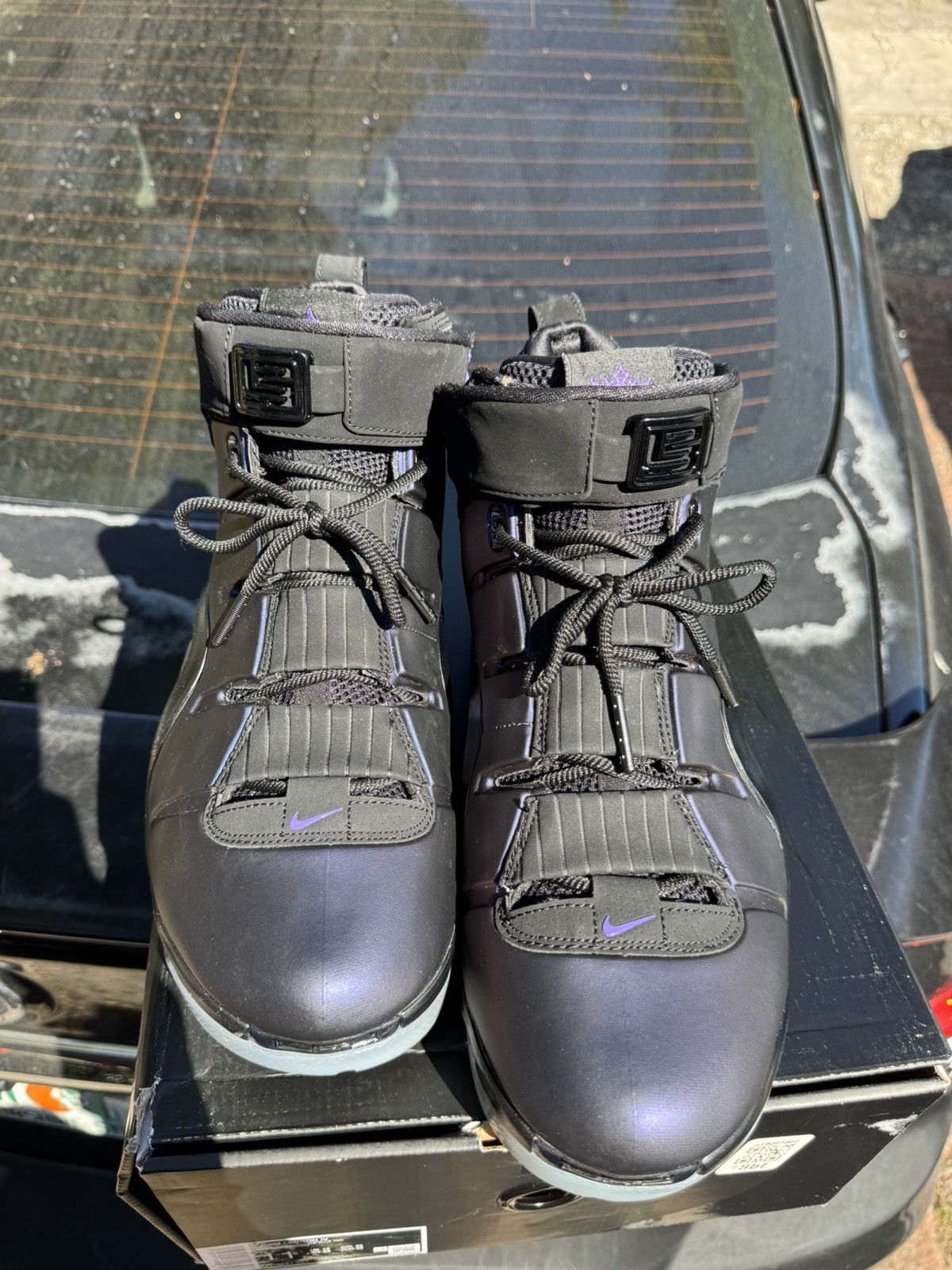 Nike Lebron IV 'Eggplant' Size US 11 / EU 44 - 4 Thumbnail