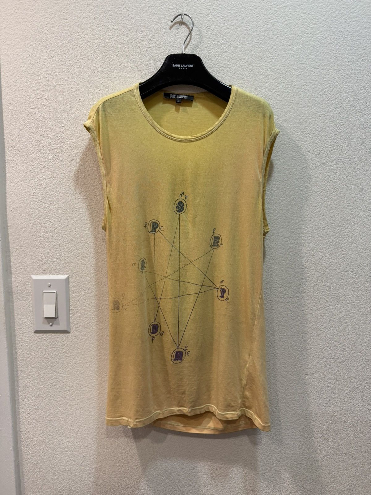 Raf Simons SS04 Ritual Sleeveless Tee 48 Size US M / EU 48-50 / 2 - 1 Thumbnail