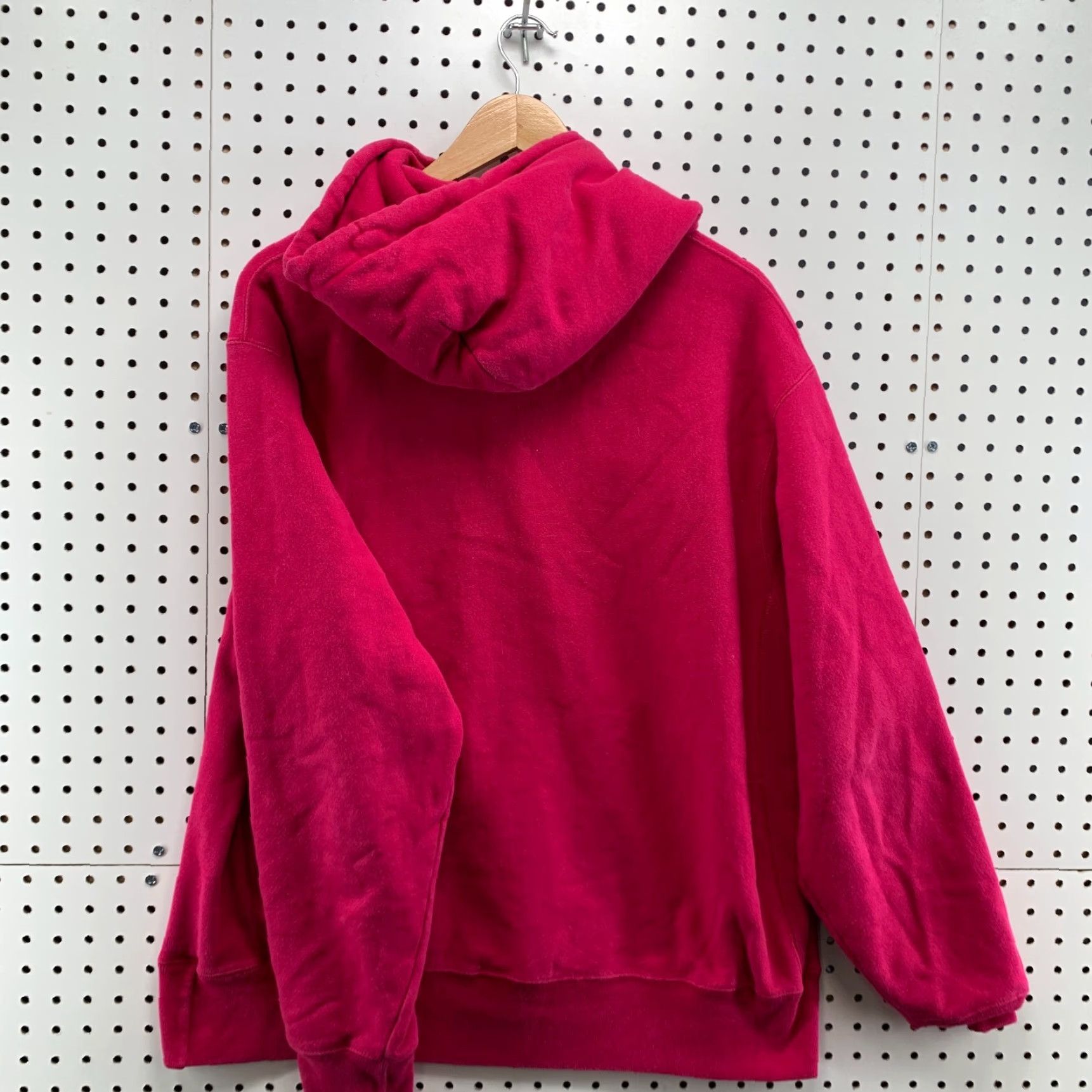 Champion Champion Hoodie Mens Large Pink Tonal Spell Out Reverse Weave Hooded Sweatshirt 90s Logo Size US L / EU 52-54 / 3 - 2 Thumbnail