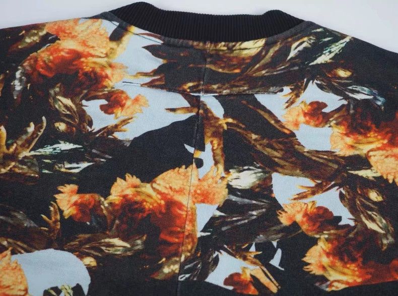 Givenchy Givenchy black floral hoodie Size US S / EU 44-46 / 1 - 4 Thumbnail