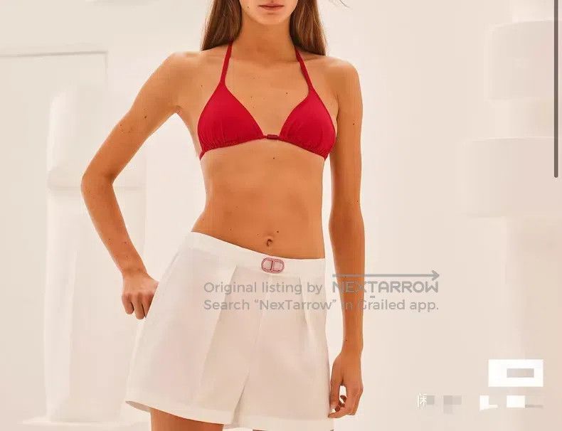 Hermes Hermes White pig nose shorts Size 42" / US 20 - 6 Thumbnail