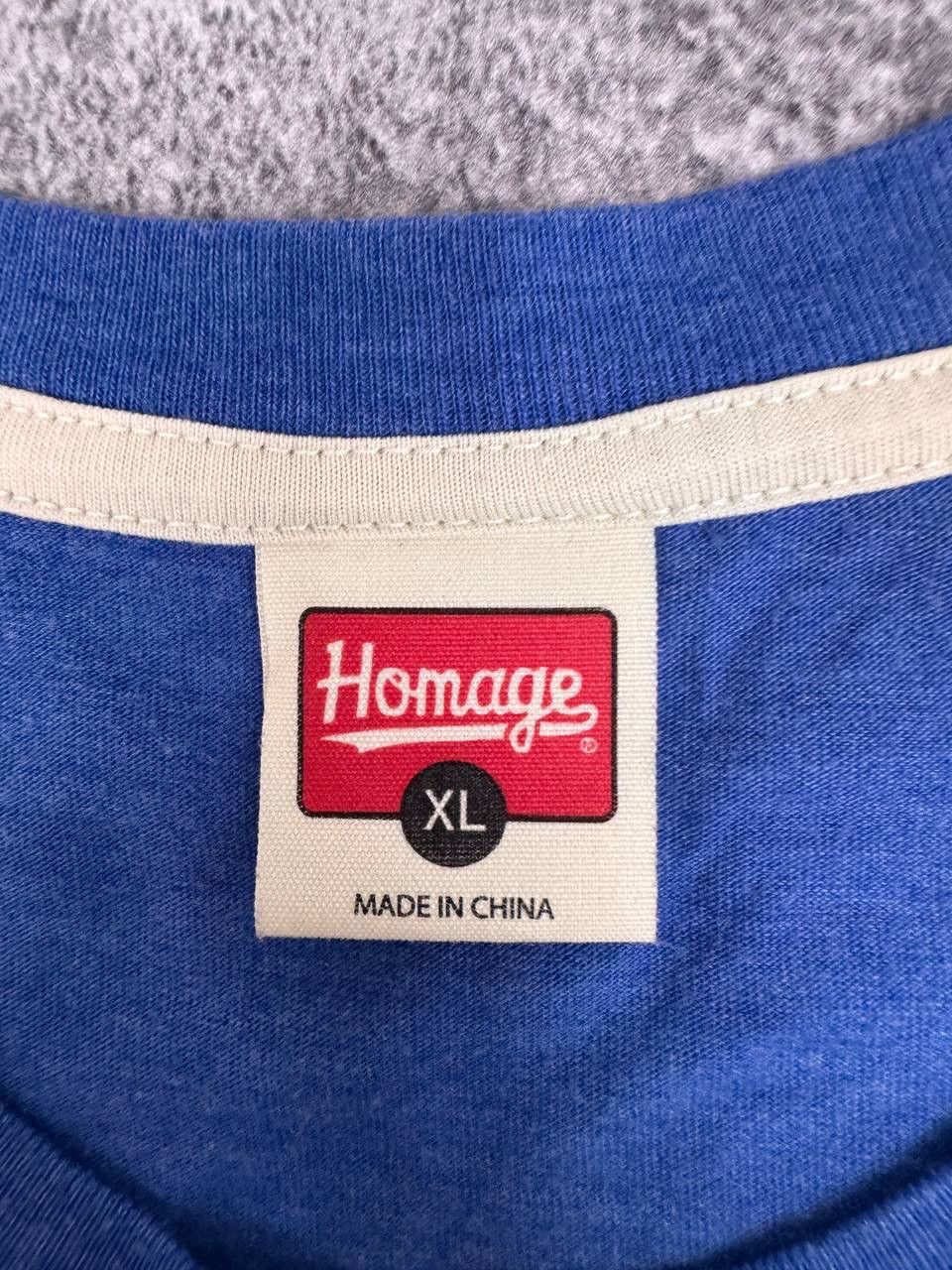 Homage Homage Chicago Cubs Men's T-Shirt Blue XL Size US XL / EU 56 / 4 - 4 Thumbnail