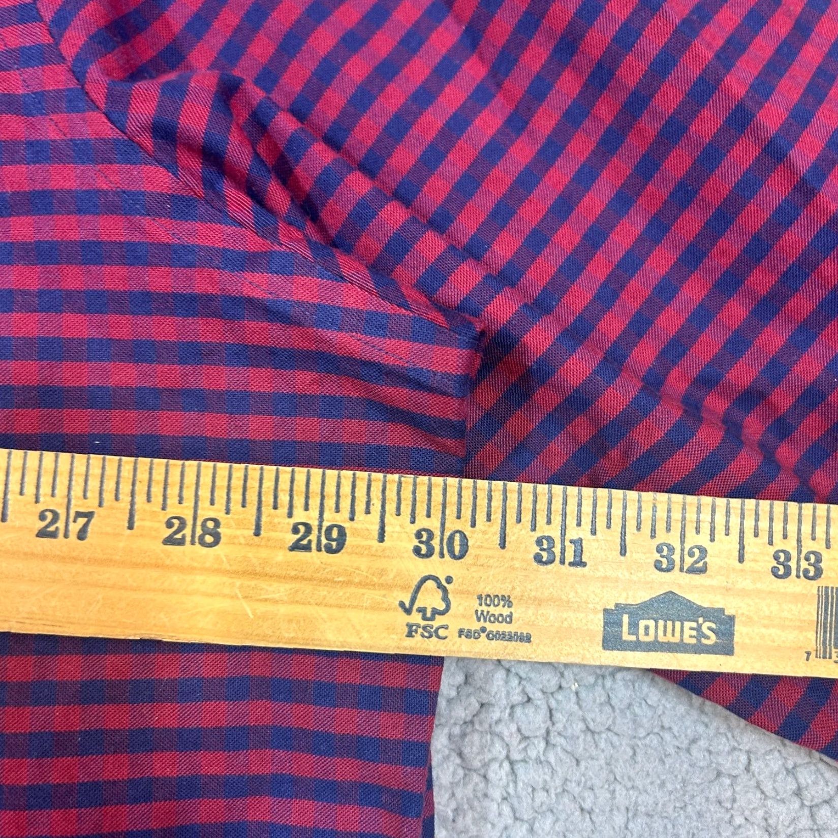 Brooks Brothers Brooks Brothers Men's Shirt Casual Button-Down Red Navy 3XLT Cotton Size US XXL / EU 58 / 5 - 7 Thumbnail