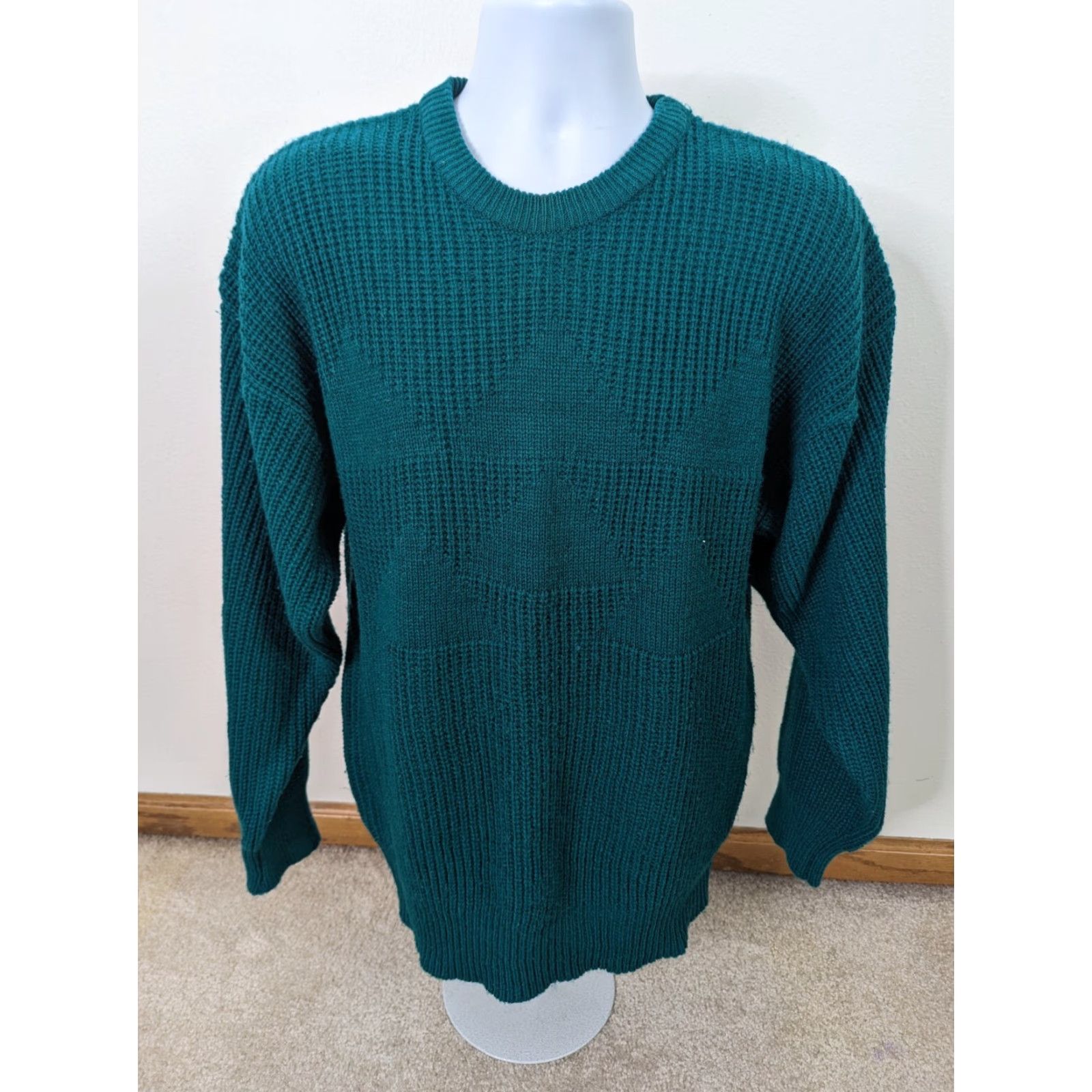Vintage VINTAGE Expressions Geometric Cosby Biggy Mens Large Sweater C1M Size US L / EU 52-54 / 3 - 2 Thumbnail