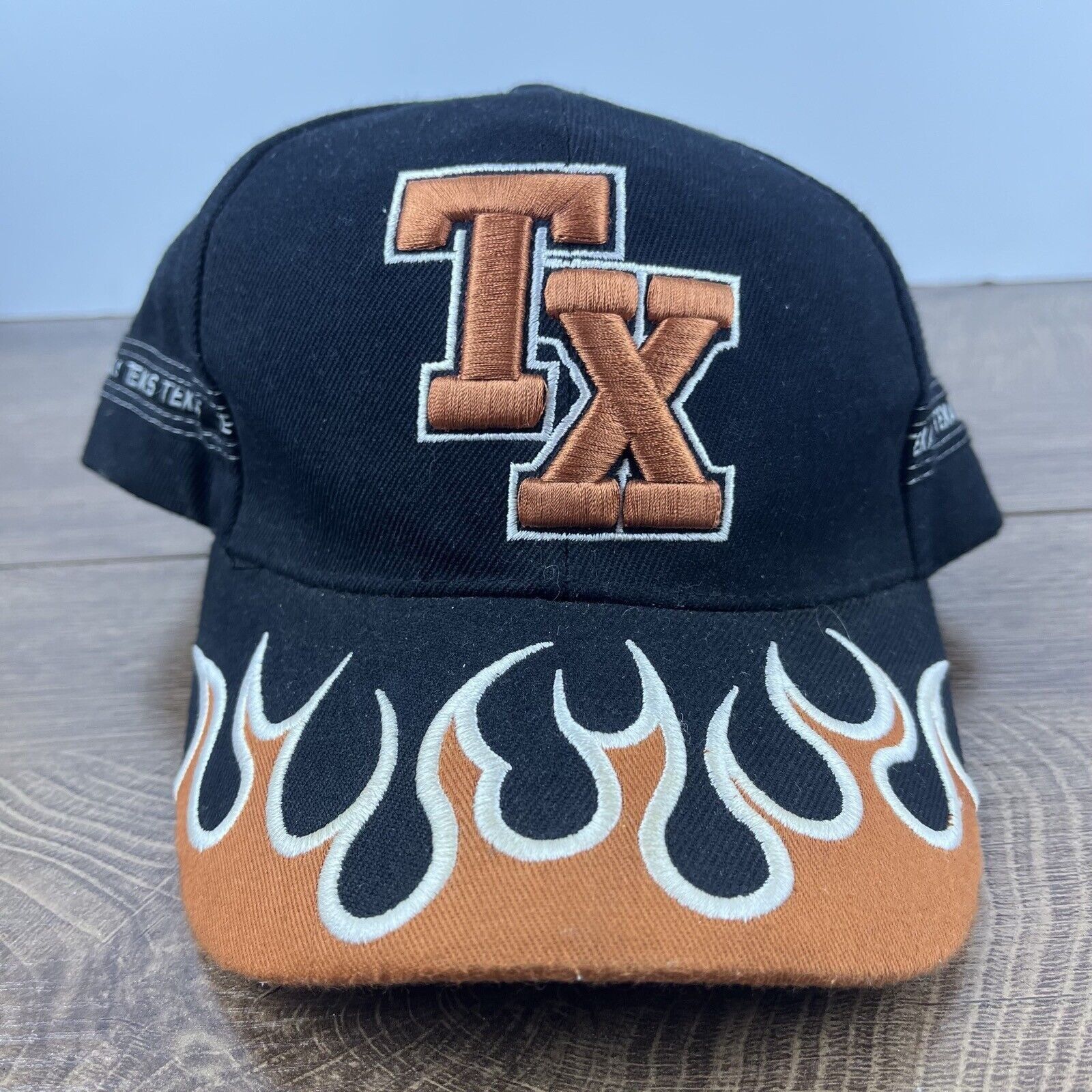Other Texas Hat Black Orange Texas Hat Black Adjustable Hat Black Size ONE SIZE - 1 Thumbnail