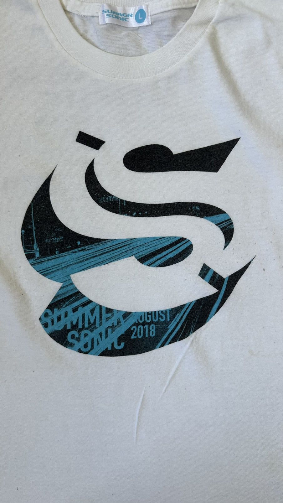 Vintage VINTAGE SUMMER SONIC 2018 TEE Size US M / EU 48-50 / 2 - 2 Thumbnail