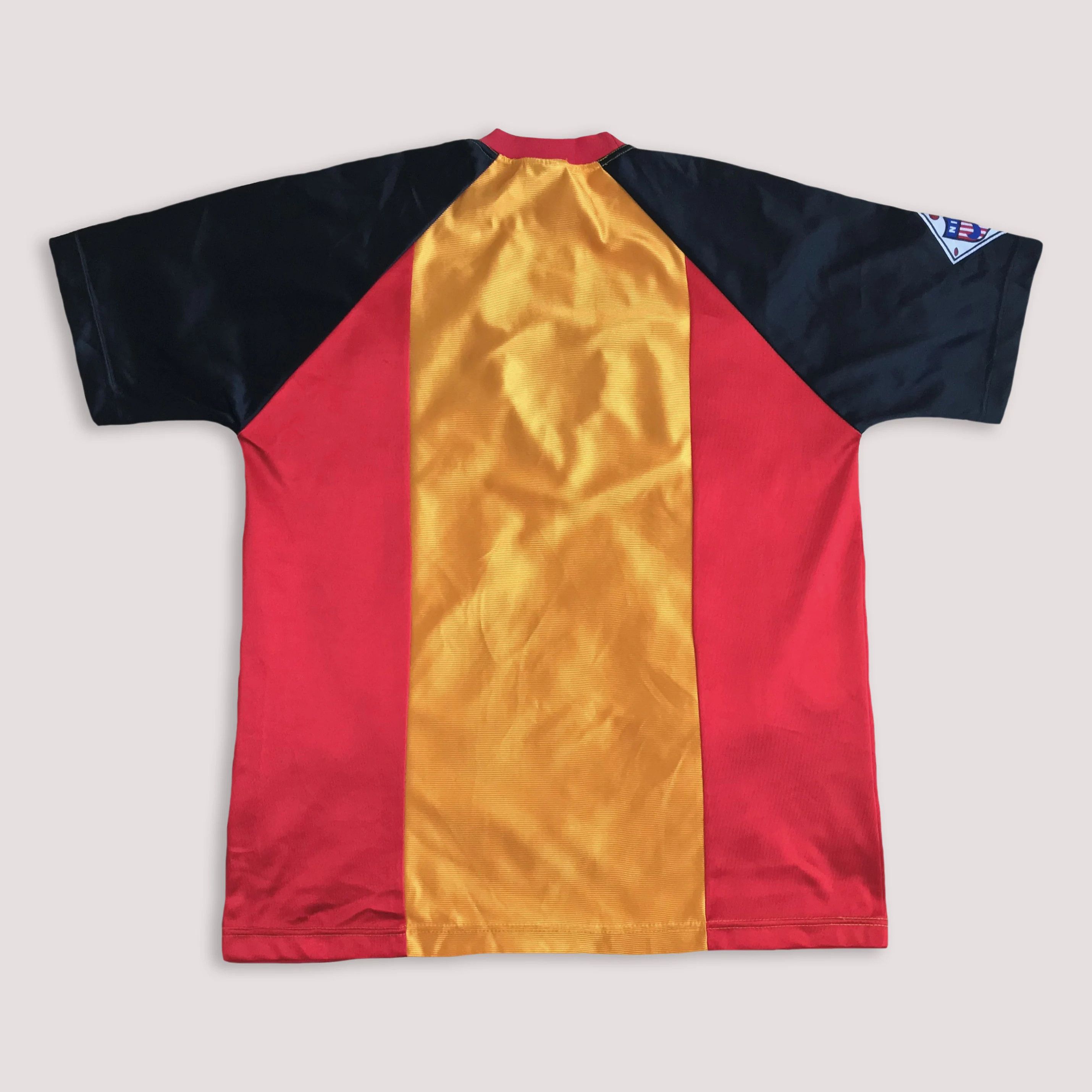 Nike Vintage 90s NIKE Jersey Football Soccer Kit Tricot Striped Size US L / EU 52-54 / 3 - 3 Thumbnail