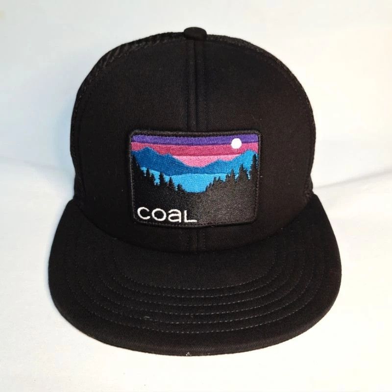Coal × Vintage Coal Headwear Padded Foam Trucker Cap – Black Snapback Size ONE SIZE - 1 Thumbnail