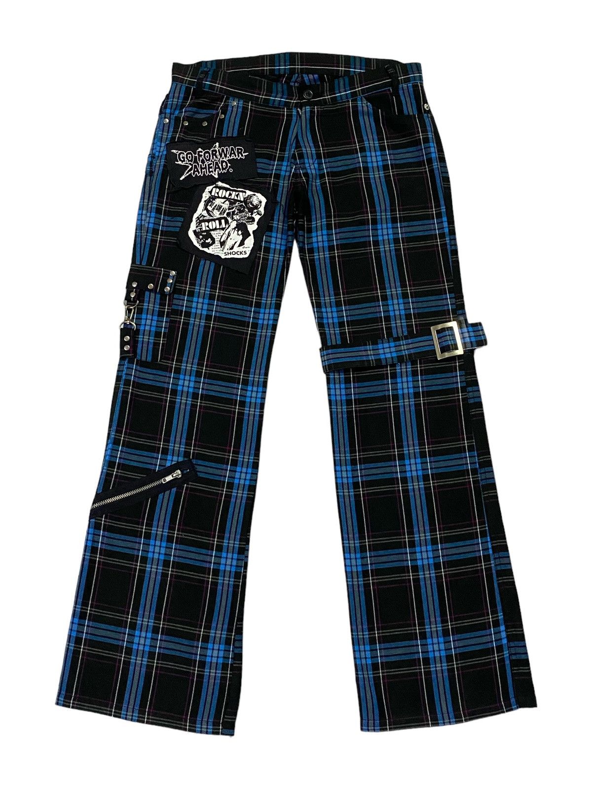 Japanese Brand × Revenge × Seditionaries Sex Pot Revenge Flare Bondage Pants Size US 30 / EU 46 - 3 Thumbnail
