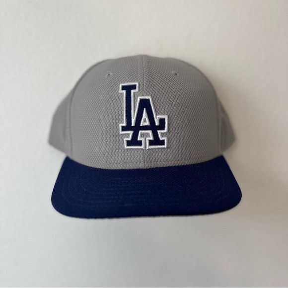 New Era LA DODGERS NEW ERA FITTED SZ 8 MLB FLAT BILL HAT Size ONE SIZE - 1 Thumbnail