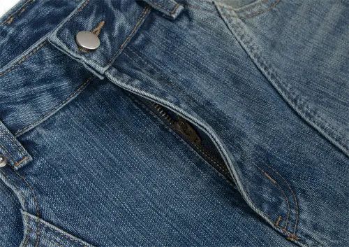 Japanese Brand Retro punk loose men's distressed washed scimitar jeans Size US 32 / EU 48 - 4 Thumbnail