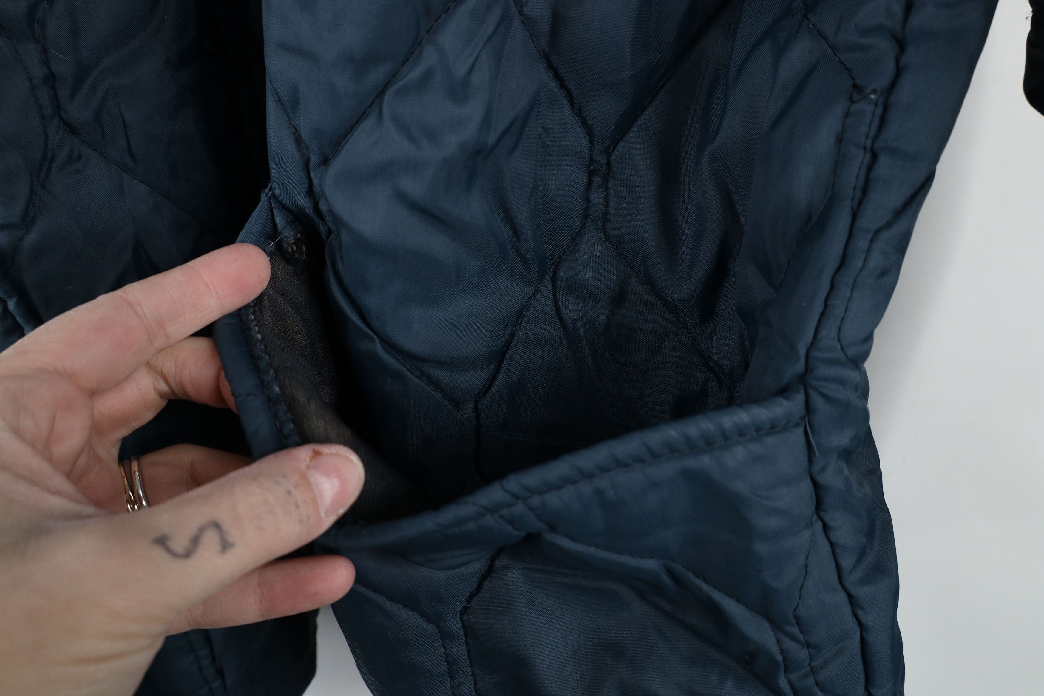 Vintage Vintage 70s Streetwear Quilted Workwear Mechanic Jacket USA Size US L / EU 52-54 / 3 - 5 Thumbnail