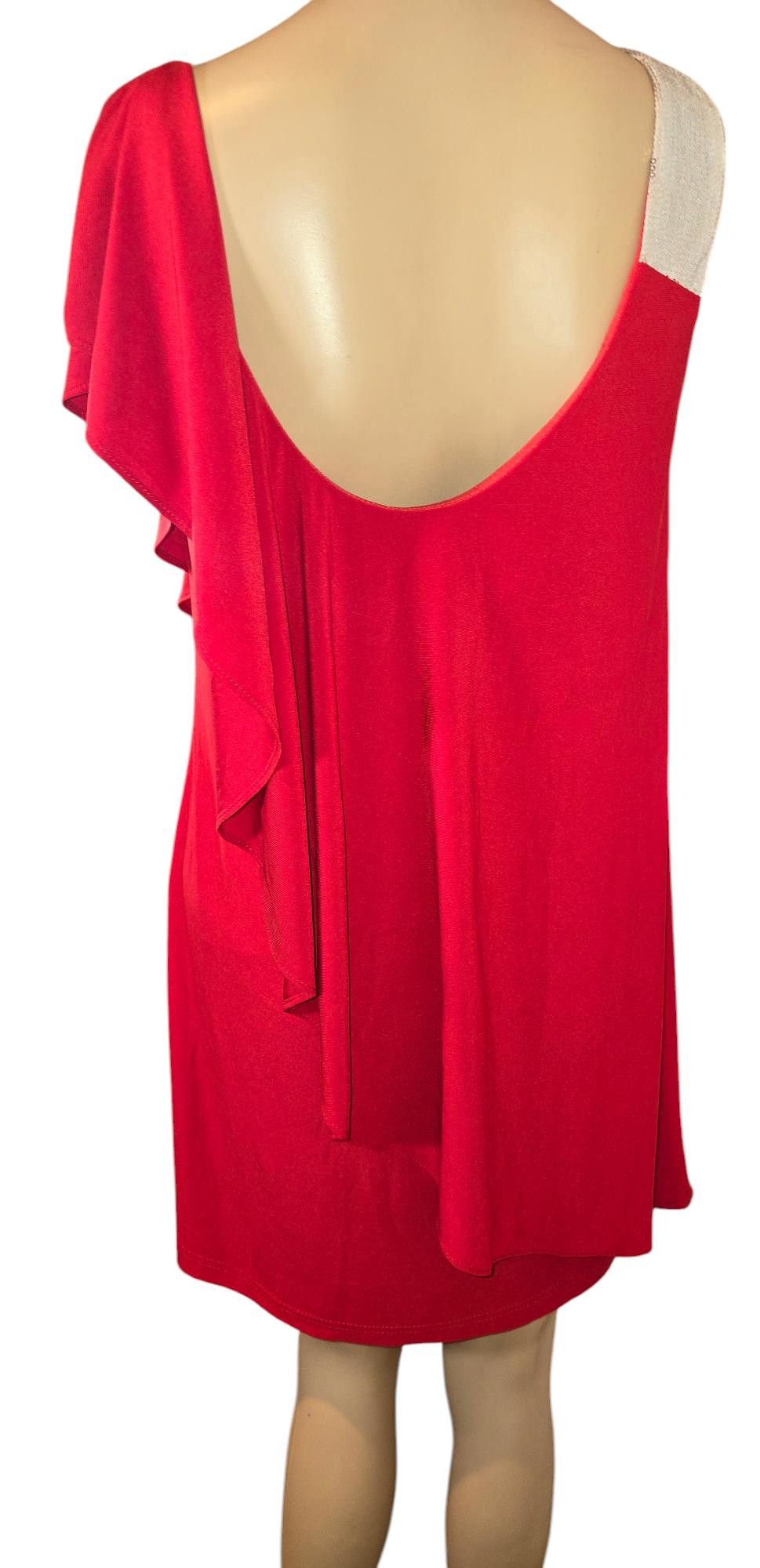 Other Elegant Red Dress by Dressbarn - Size 8P Size M / US 6-8 / IT 42-44 - 2 Thumbnail