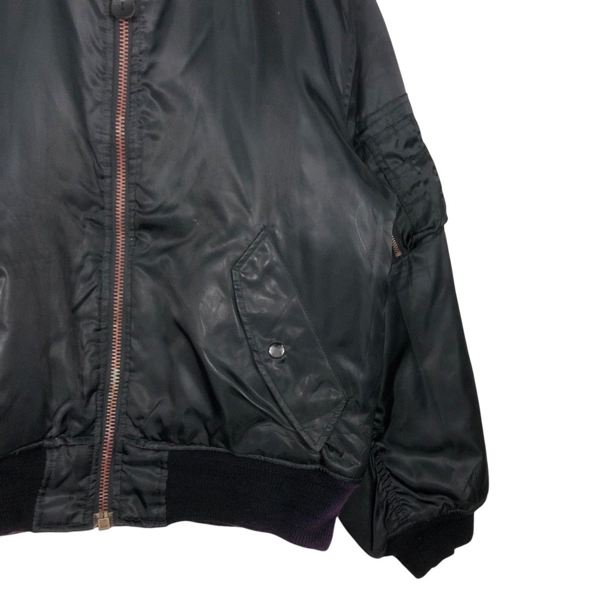 Vintage 📌Vintage Reversible Bomber Jacket Ma 1 Us Air Force Army Size US L / EU 52-54 / 3 - 9 Thumbnail
