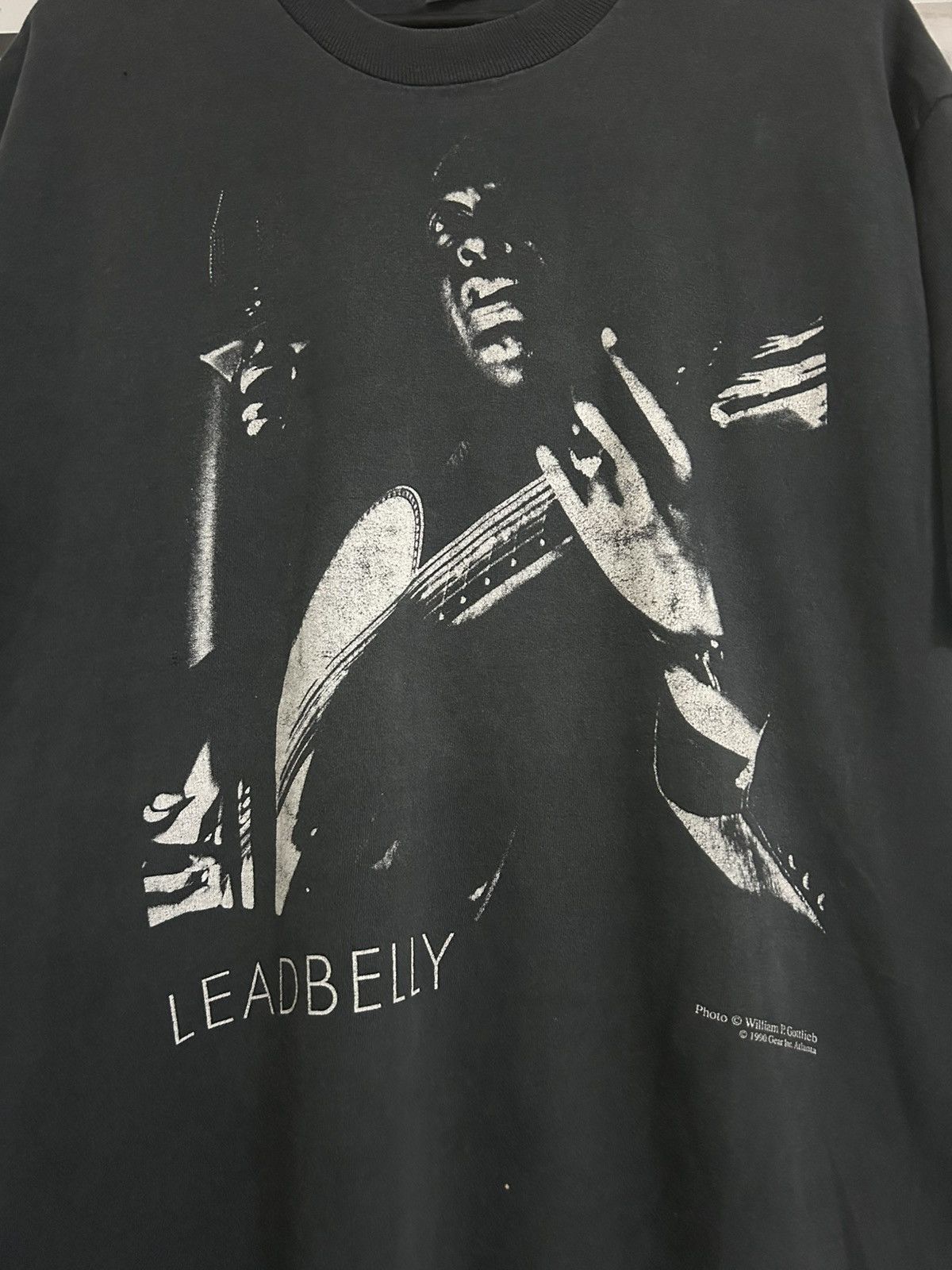 Band Tees Leadbelly Vintage T Shirt 90’ Size US L / EU 52-54 / 3 - 2 Thumbnail
