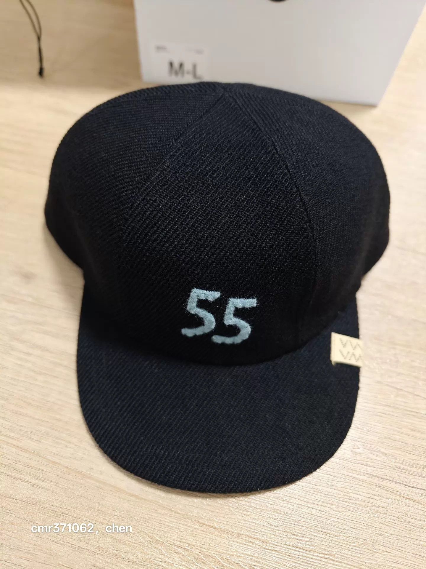 Visvim VISVIM 25AW HONUS CAP Navy ML New 55 Blue Patch Size ONE SIZE - 1 Thumbnail