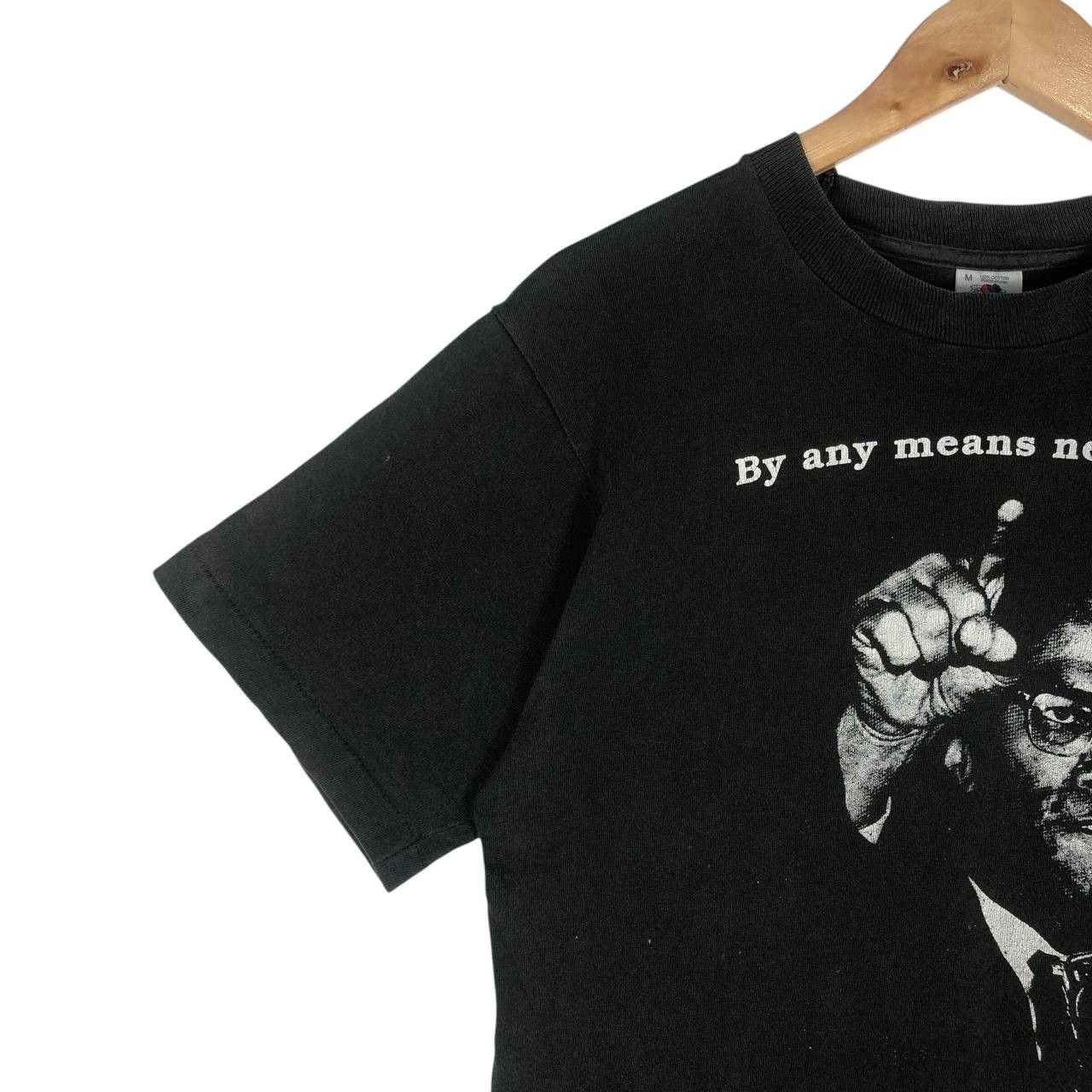Vintage vintage 1980s Malcolm X t-shirt. Size US M / EU 48-50 / 2 - 3 Thumbnail