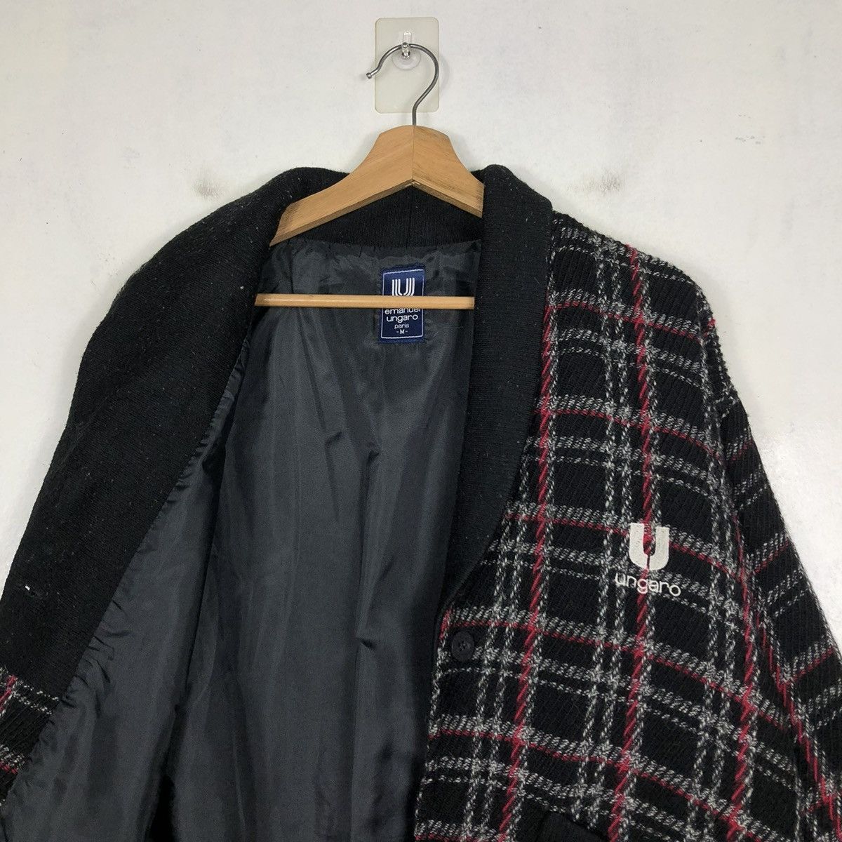 Japanese Brand × Vintage 📌VINTAGE WOOL CARDIGAN JACKET EMANUEL UNGARO ISSEY MIYAKE Size US M / EU 48-50 / 2 - 13 Thumbnail
