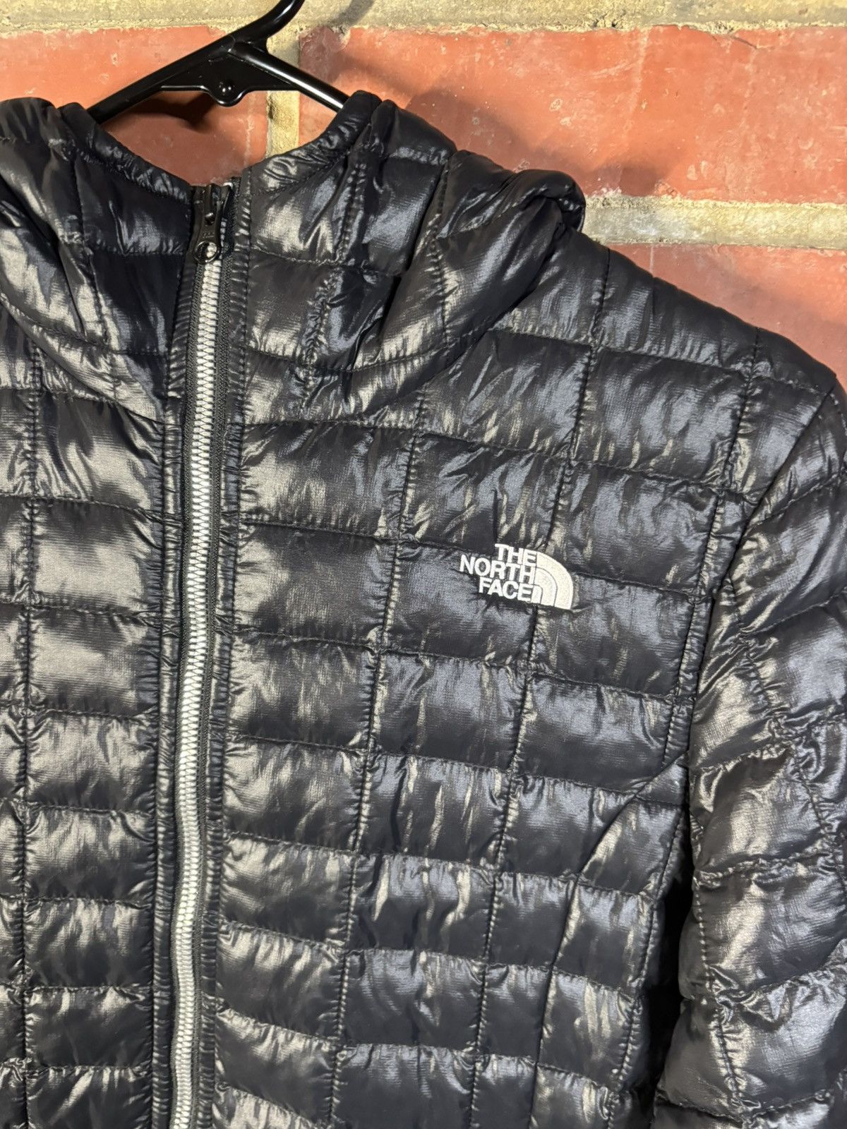 The North Face The North Face Black Thermoball Eco Hooded Parka Jacket Sz S Size S / US 4 / IT 40 - 3 Thumbnail