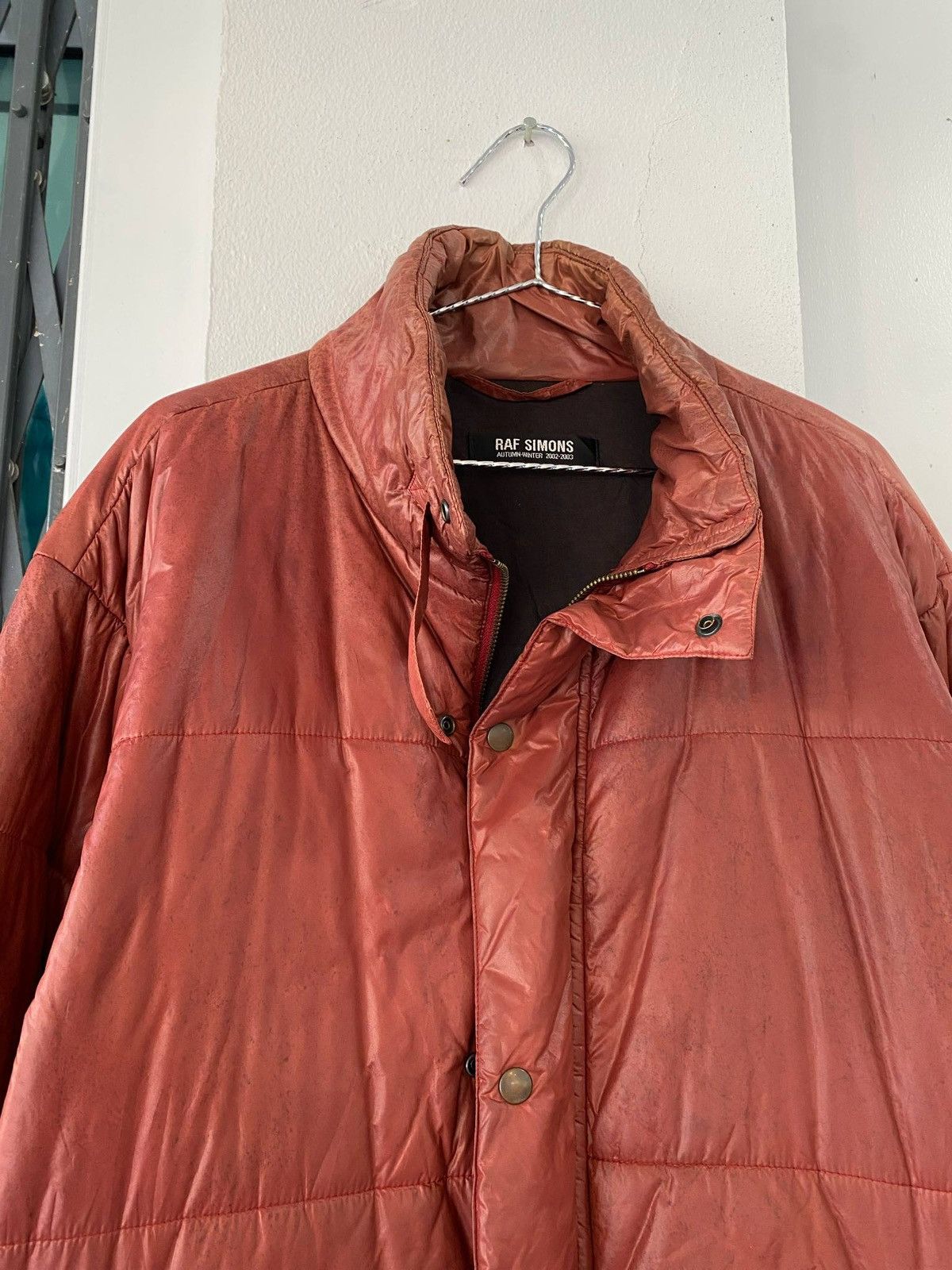 Raf Simons AW2002 Raf simons RUNWAY Virginia Creeper Puffer Jacket Size US M / EU 48-50 / 2 - 4 Thumbnail
