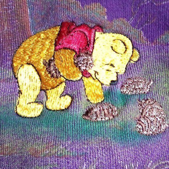 Disney Vintage Disney Winnie The Pooh Crewneck Sweatshirt Size US XL / EU 56 / 4 - 4 Thumbnail