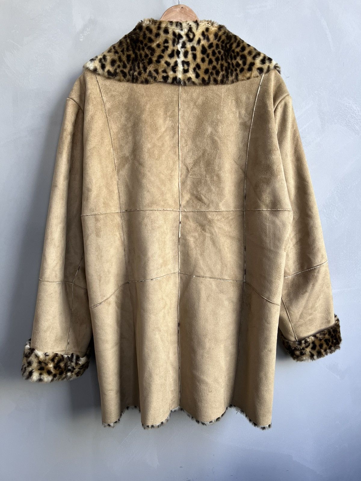 Hysteric Glamour × If Six Was Nine × Le Grande Bleu (L.G.B.) VTG LGB If Six Was Nine Style FAUX FUZZY Fur COAT Jacket Size US L / EU 52-54 / 3 - 9 Thumbnail