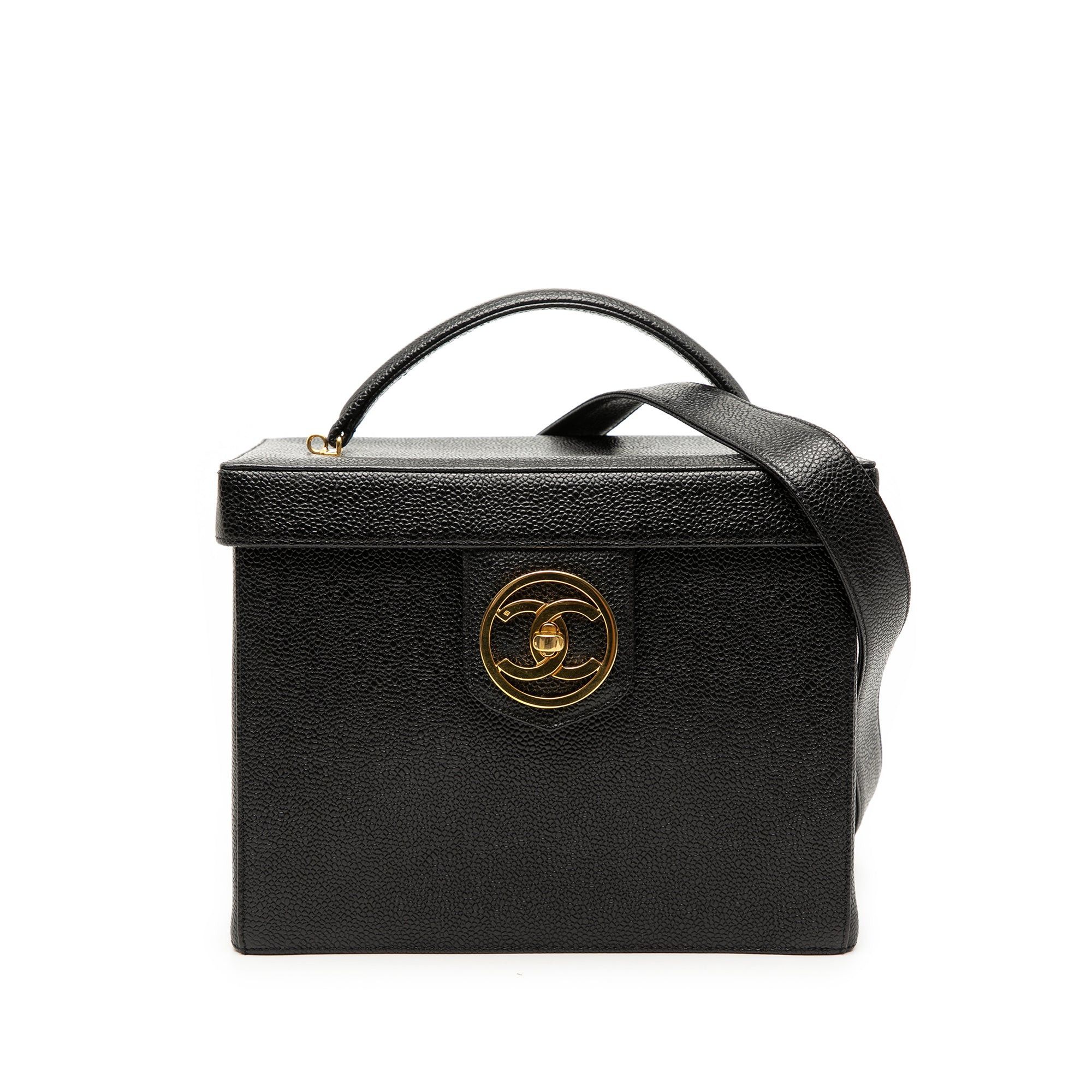 Chanel CC Caviar Vanity Box Case Size ONE SIZE - 1 Thumbnail