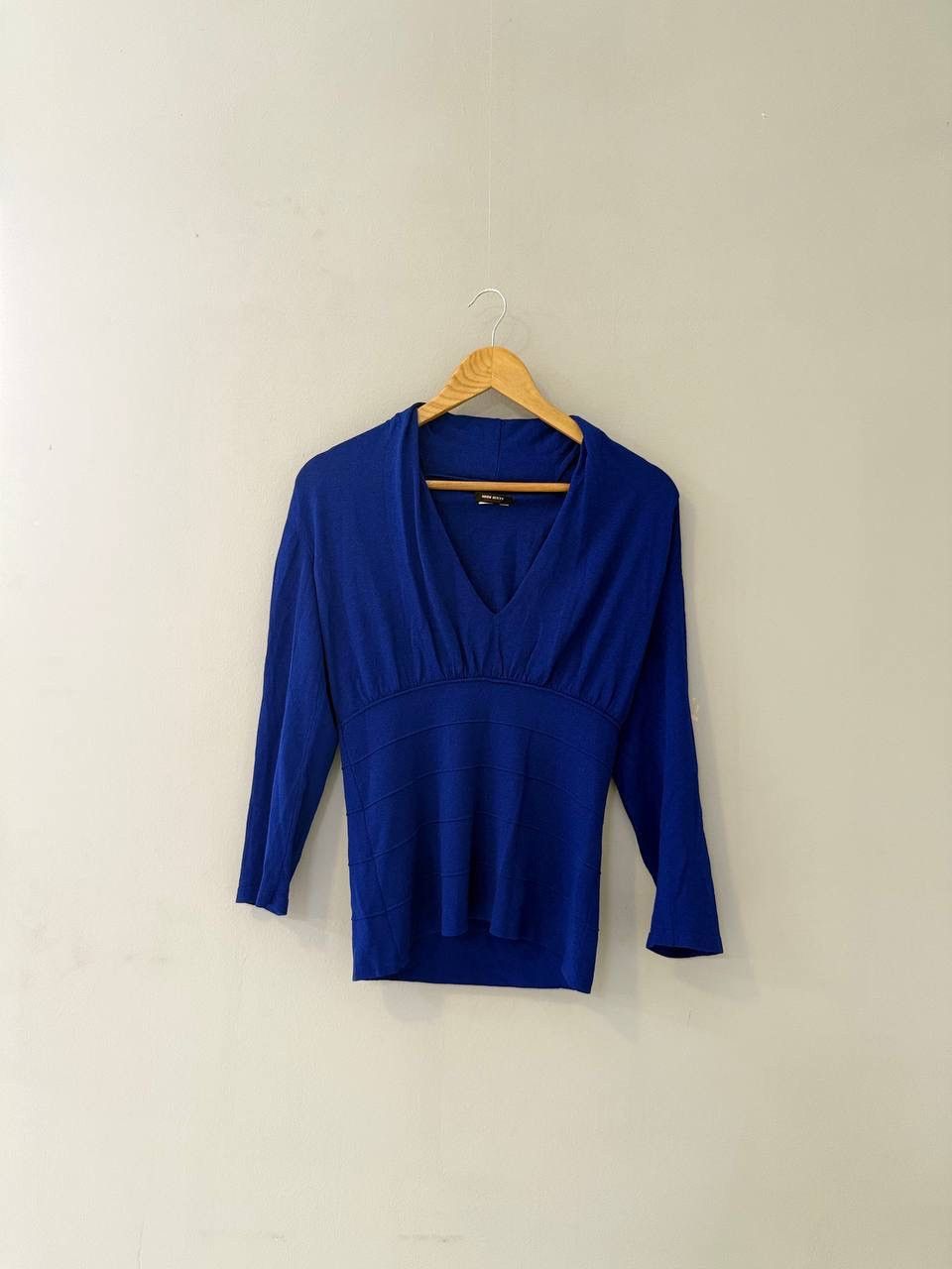 Miss Sixty Blouse Miss Sixty Avant-garde Blue JPG style long sleeve Size M / US 6-8 / IT 42-44 - 1 Thumbnail
