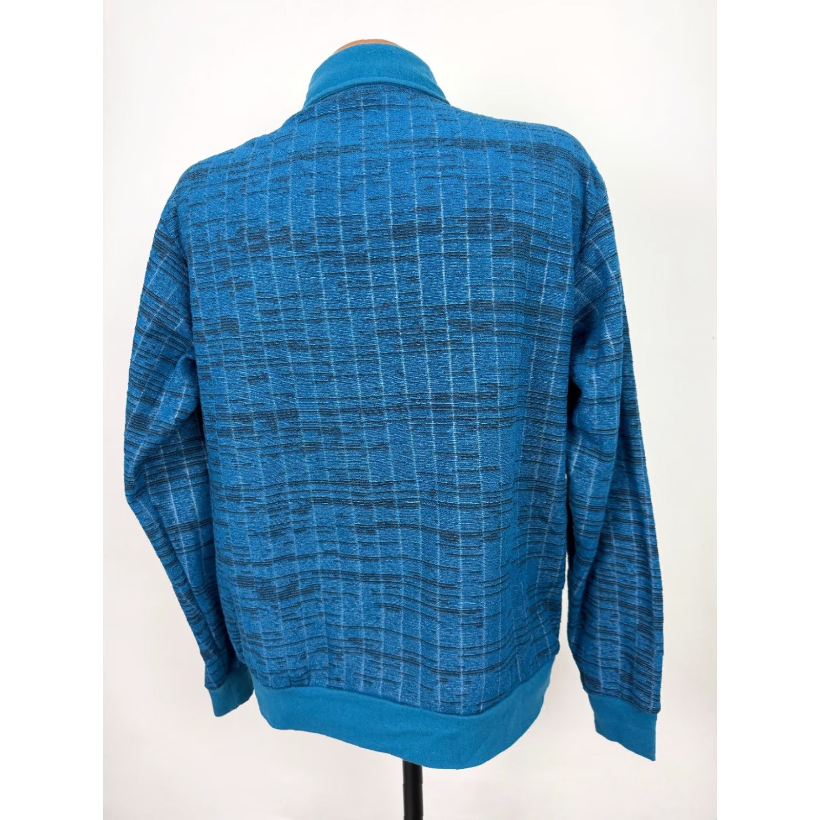 Haband VINTAGE Haband Collared Sweatshirt Men L Blue 90s Grandpa Pocket 90s, Hipster, Outdoor, Retro Mens Size US L / EU 52-54 / 3 - 7 Thumbnail